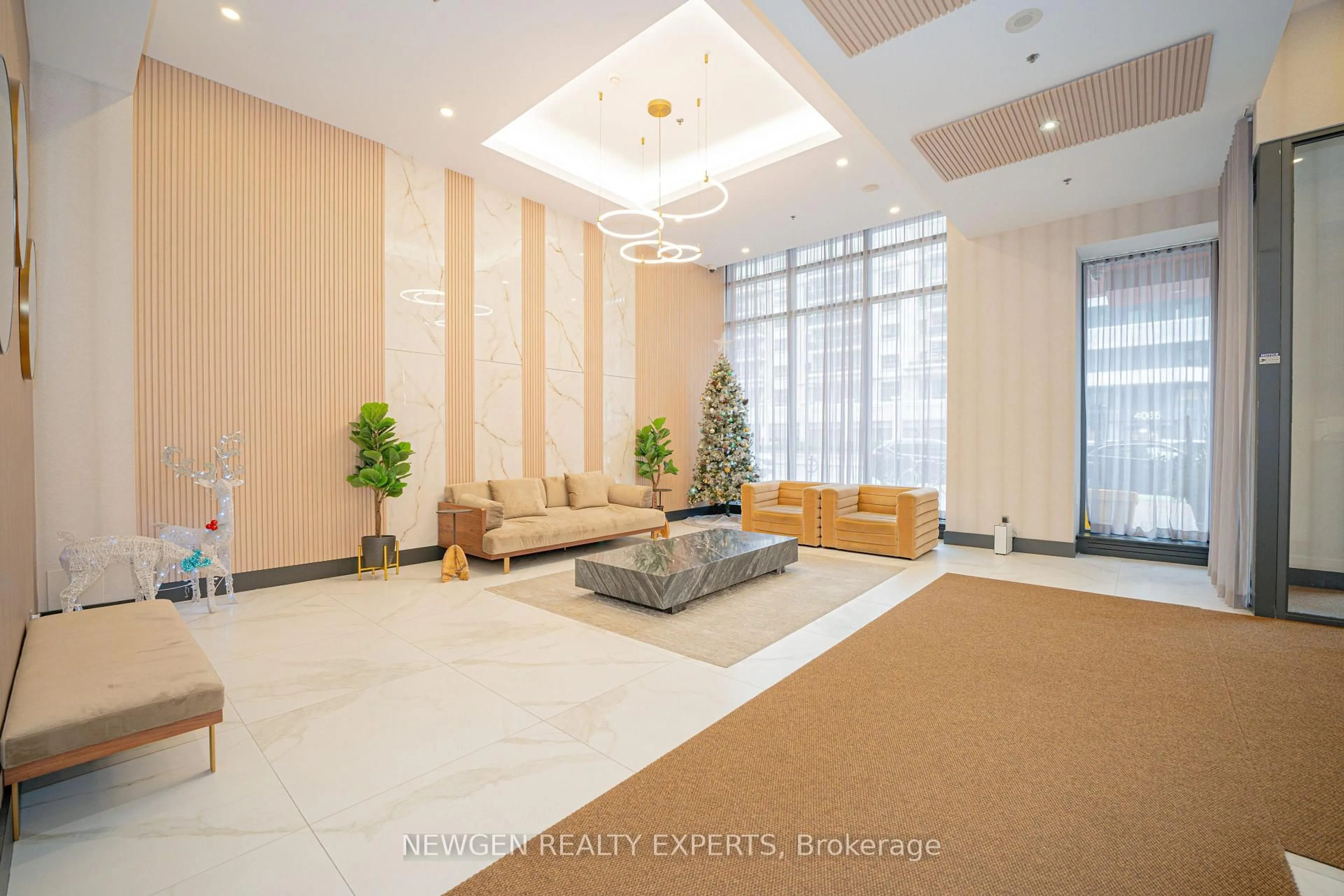 Lobby for 4070 Confederation Pkwy #2908, Mississauga Ontario L5B 0E9