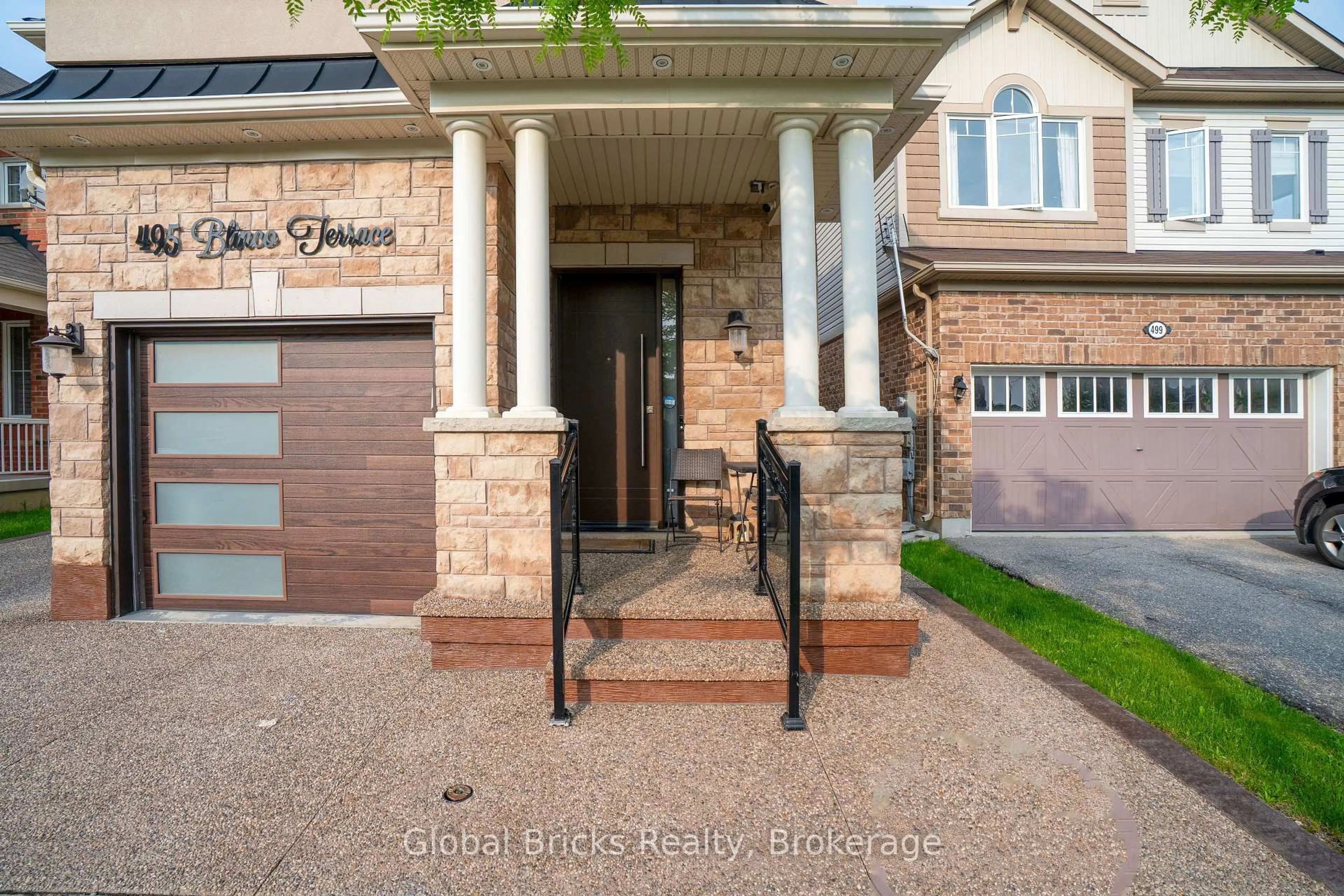 Home with brick exterior material, street for 495 Blinco Terr, Milton Ontario L9T 8Y8