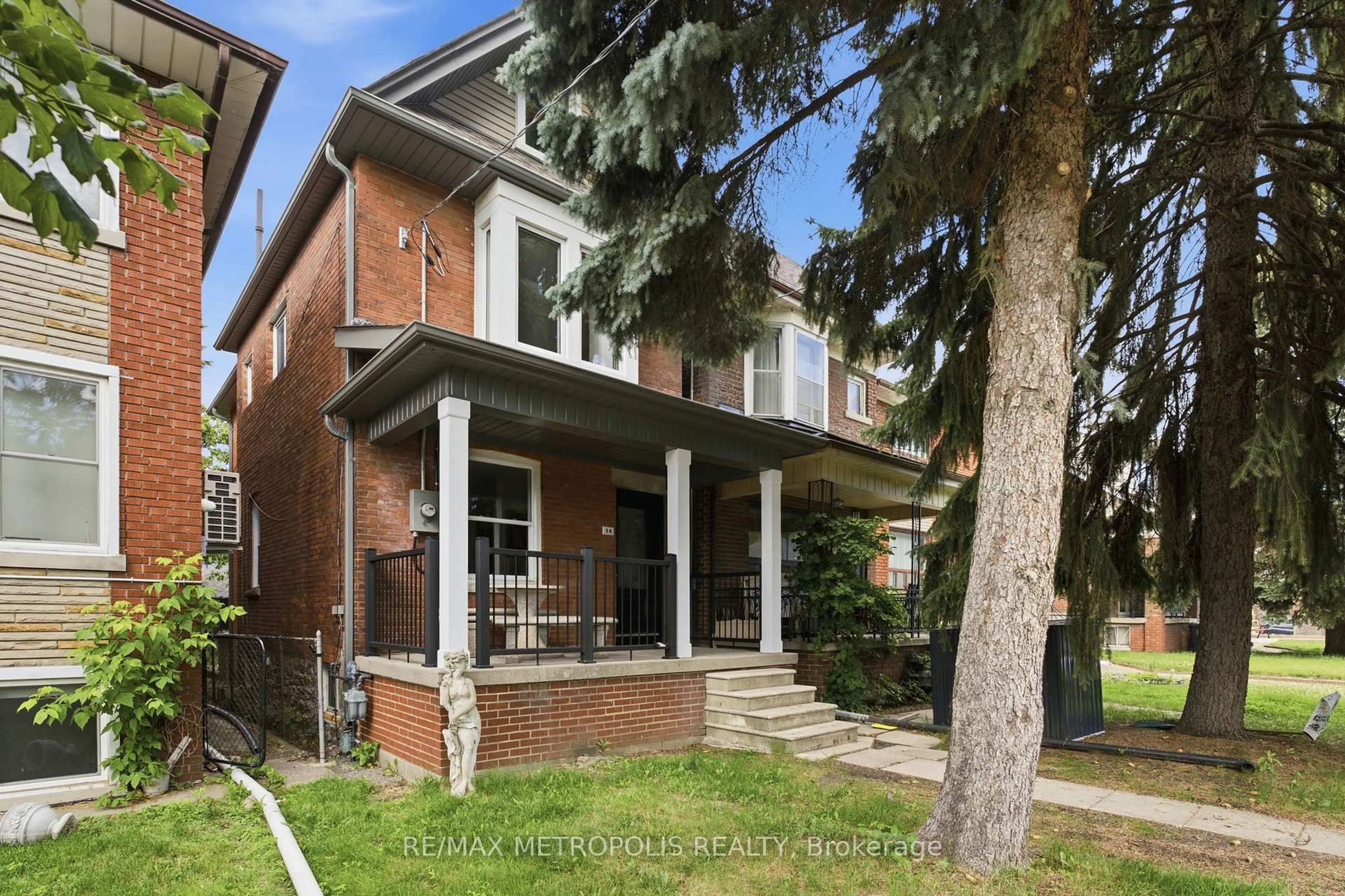 Home with brick exterior material, street for 14 McRoberts Ave, Toronto Ontario M6E 4P4