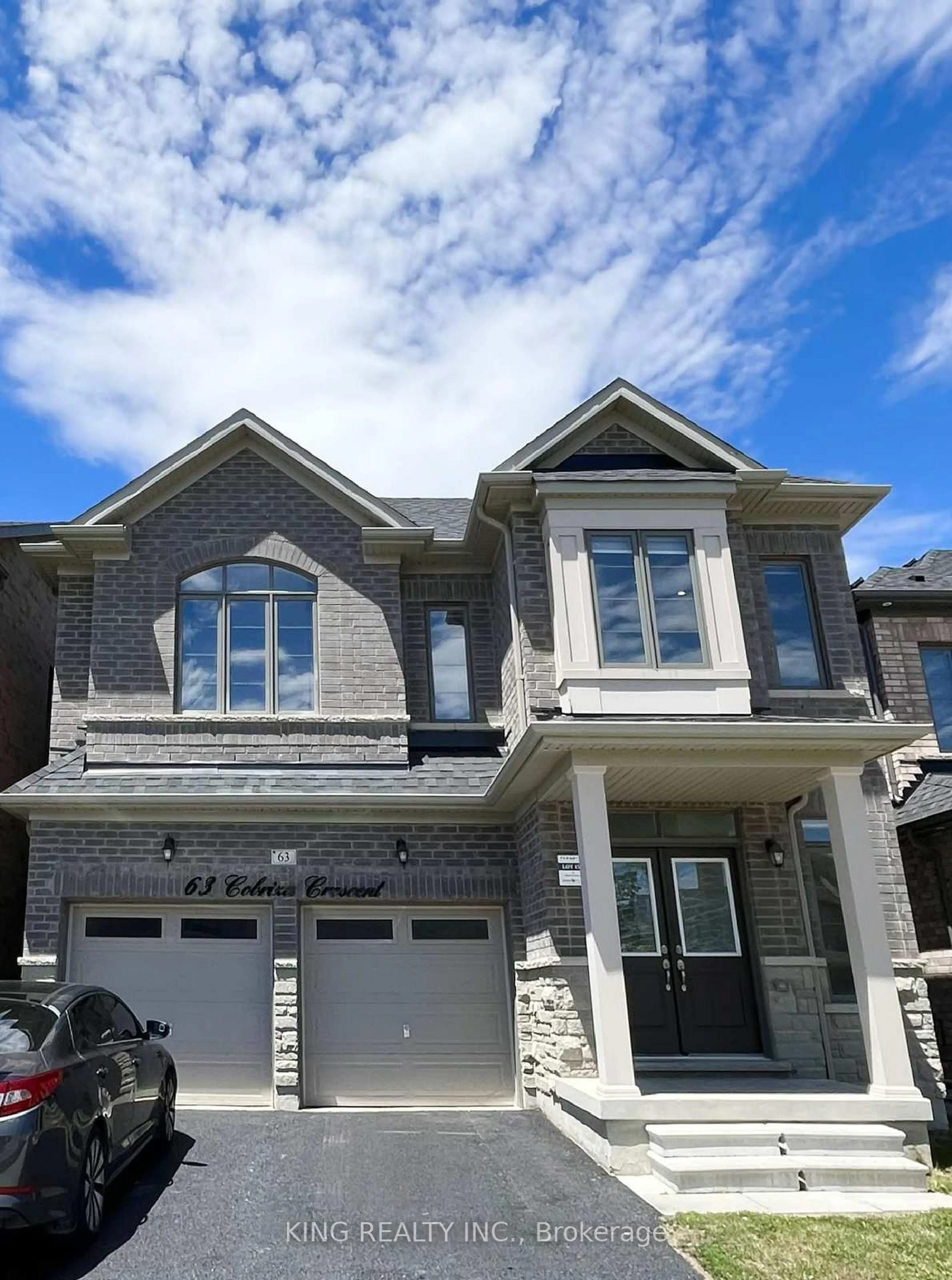 Home with brick exterior material, street for 63 Cobriza Cres, Brampton Ontario L7A 5A6