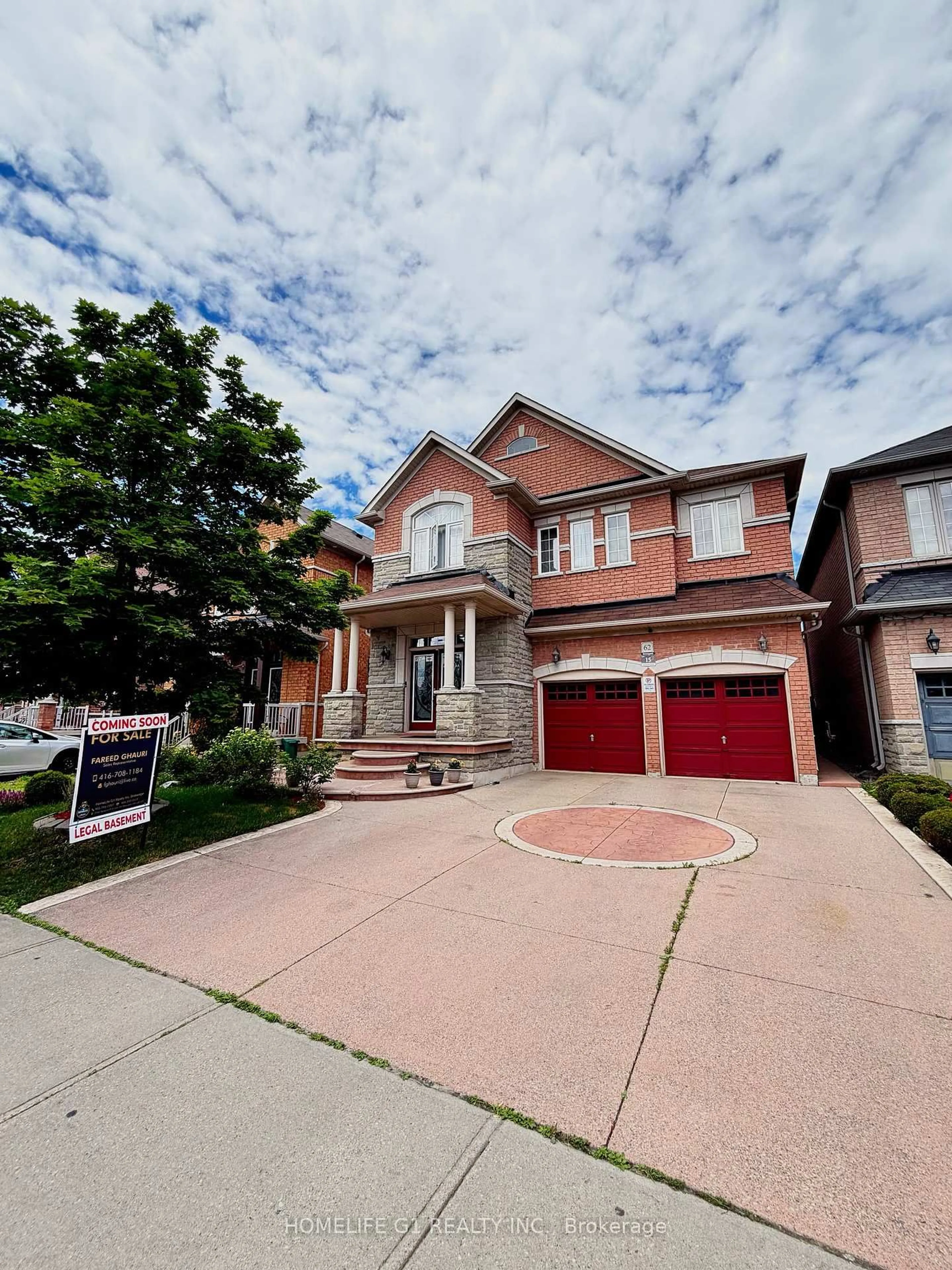 Home with brick exterior material, street for 62 Dewside Dr, Brampton Ontario L6R 0X5