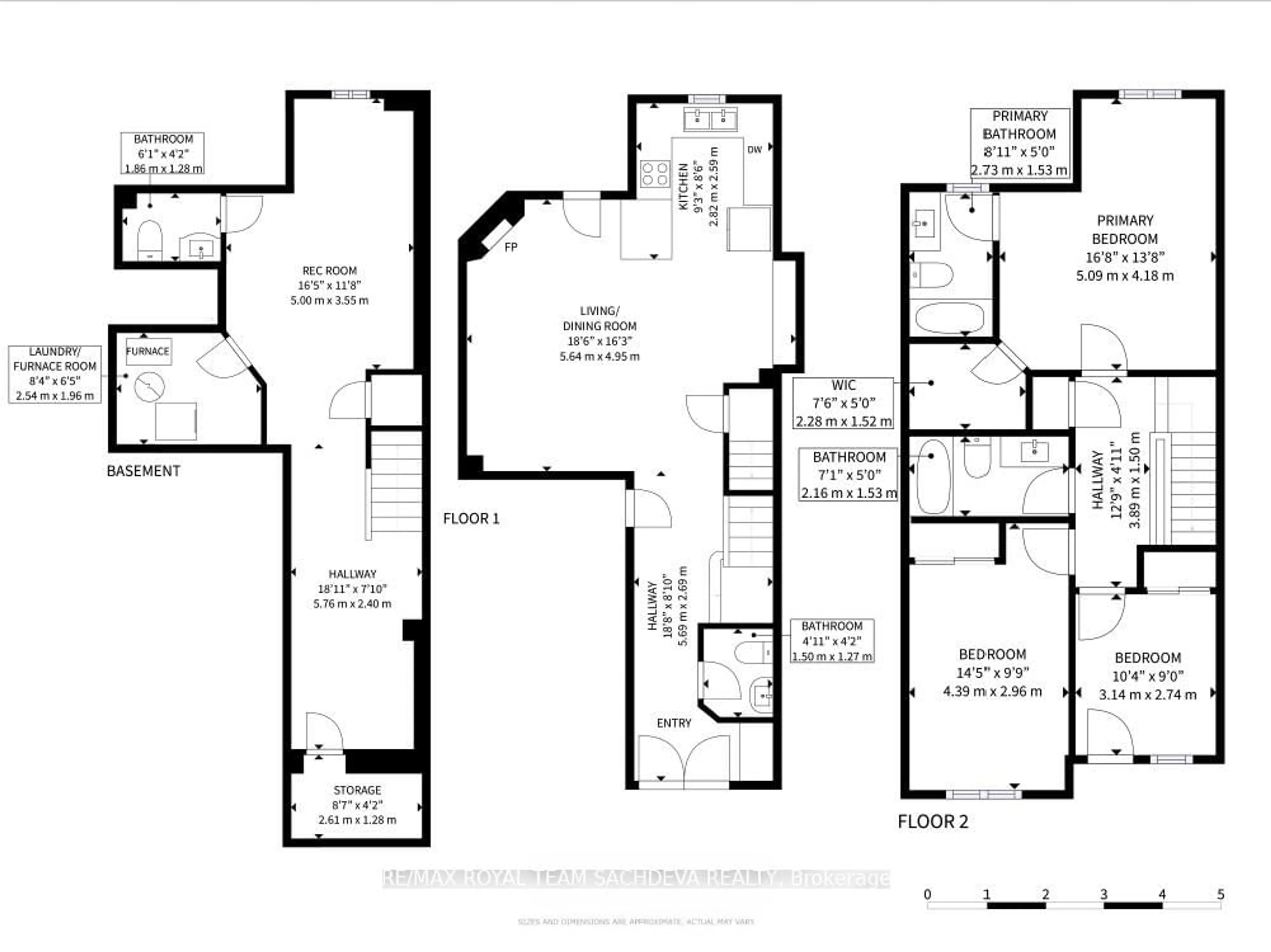 Floor plan for 3943 Freeman Terr, Mississauga Ontario L5M 6R2