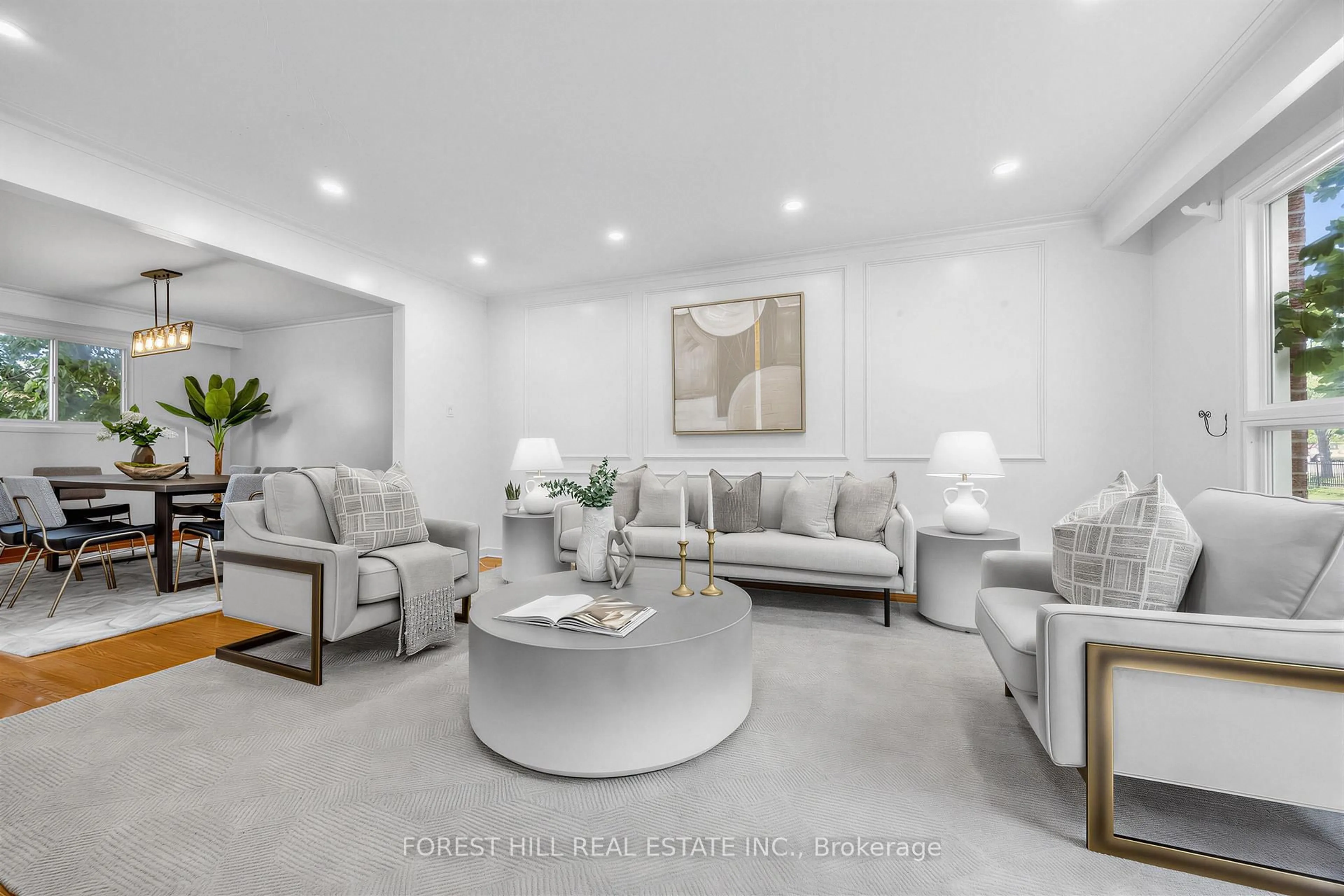 Living room with furniture, unknown for 246 Grandravine Dr, Toronto Ontario M3N 1J3