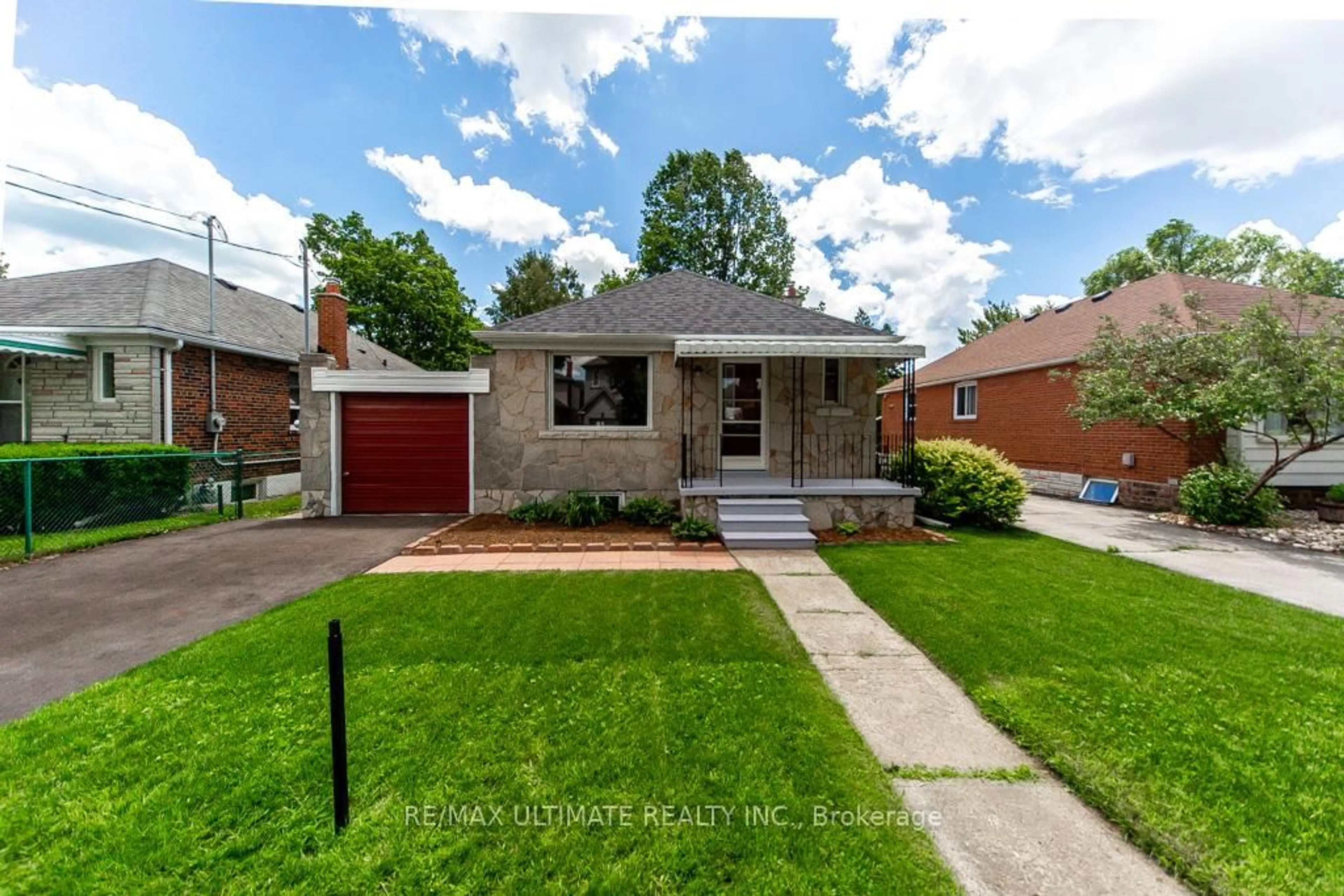 Home with brick exterior material, street for 61 Yorkview Dr, Toronto Ontario M2R 1J7