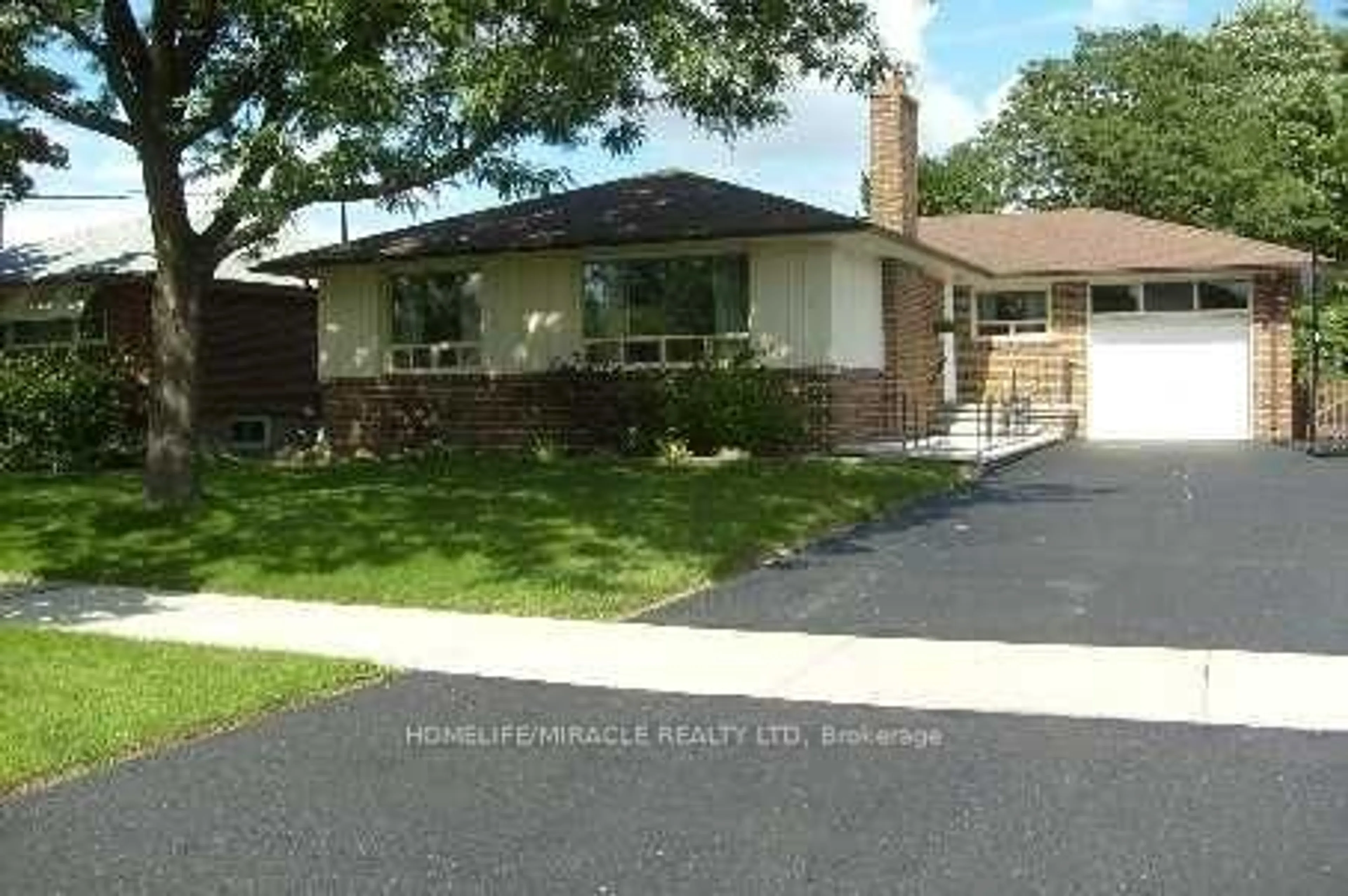 Home with brick exterior material, street for 19 Amberwood Rd, Toronto Ontario M9B 5S4