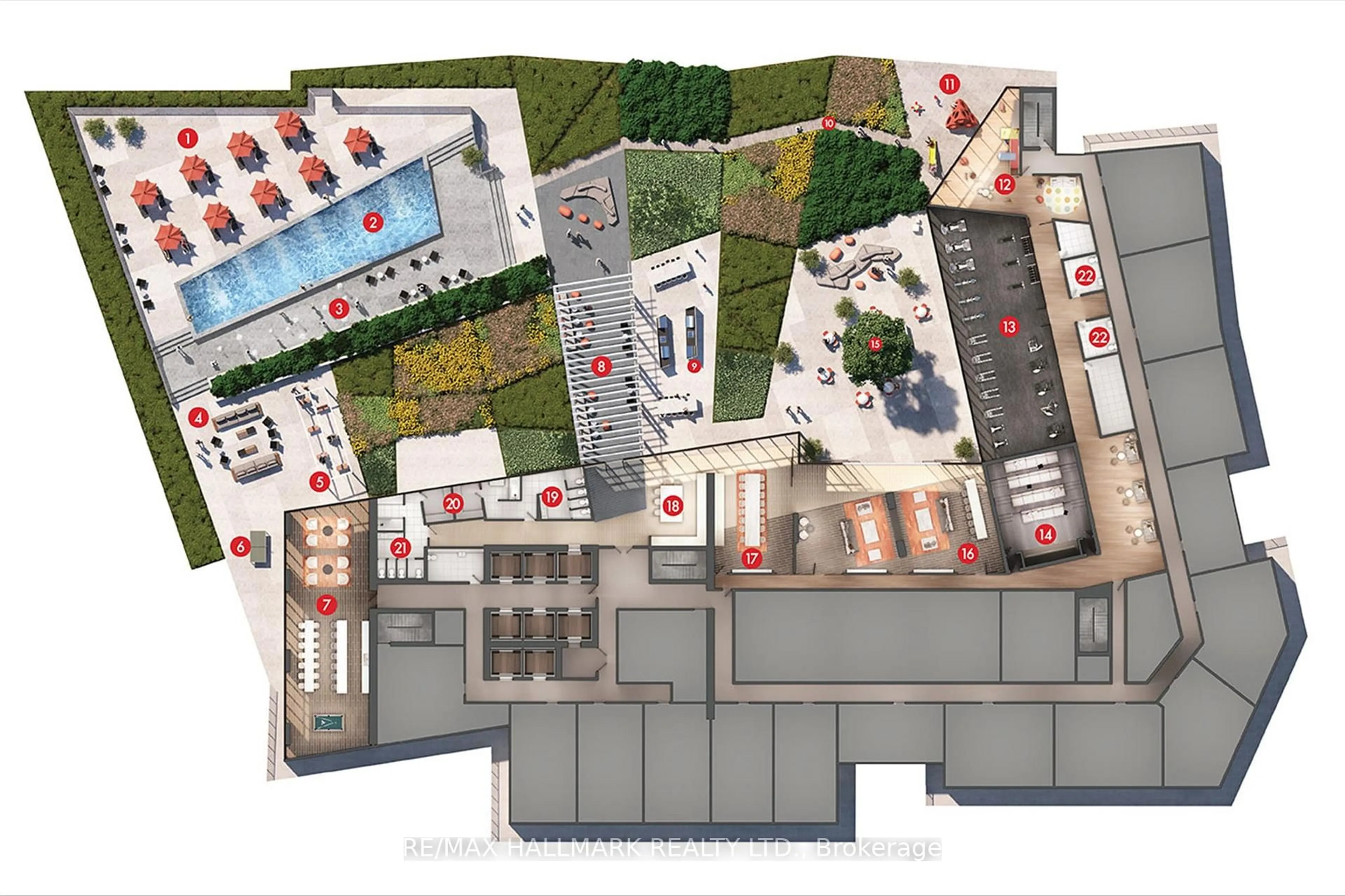 Floor plan for 3883 Quartz Rd #1405, Mississauga Ontario L5B 0M4