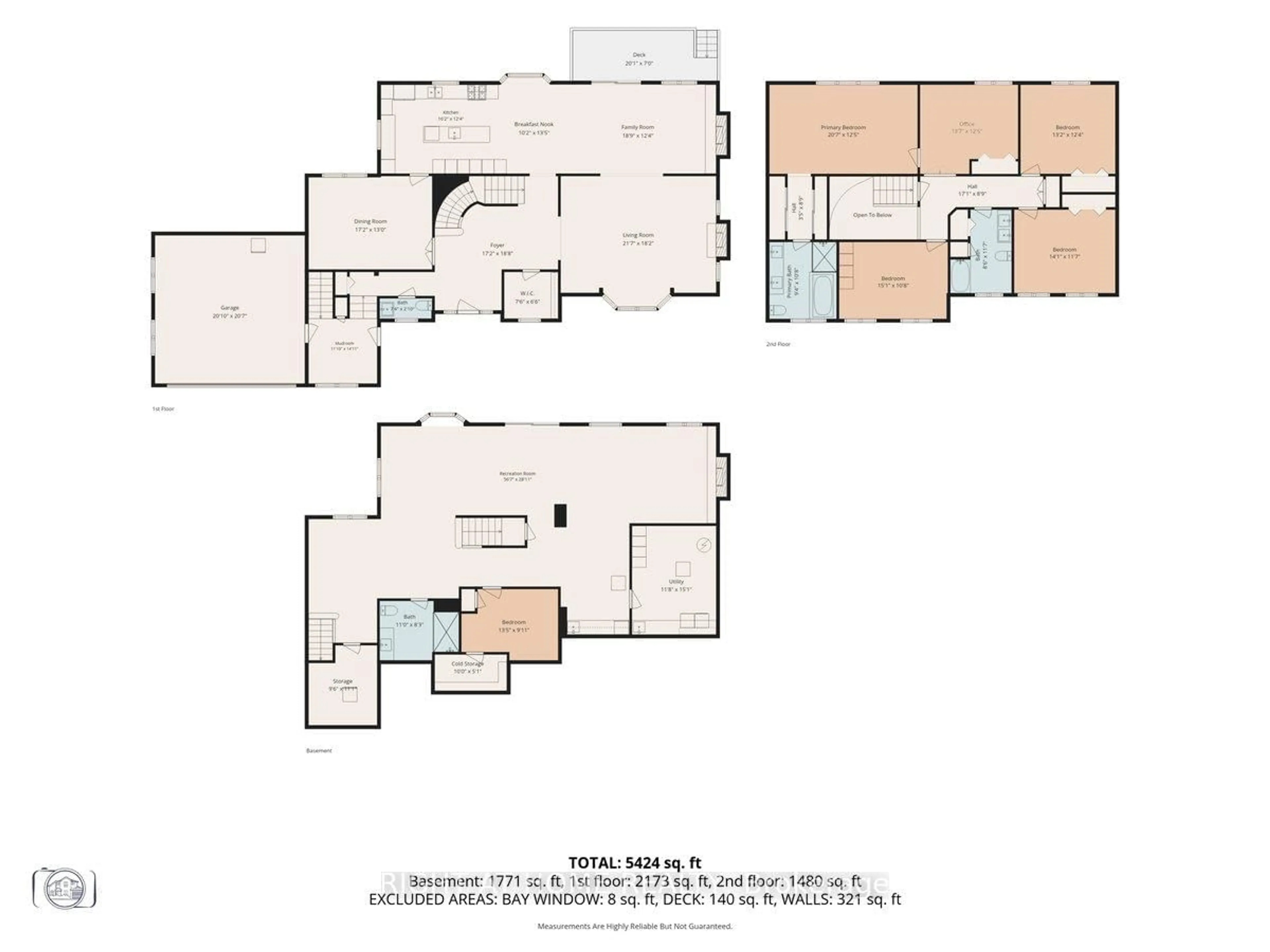 Floor plan for 437 The Kingsway, Toronto Ontario M9A 3W1