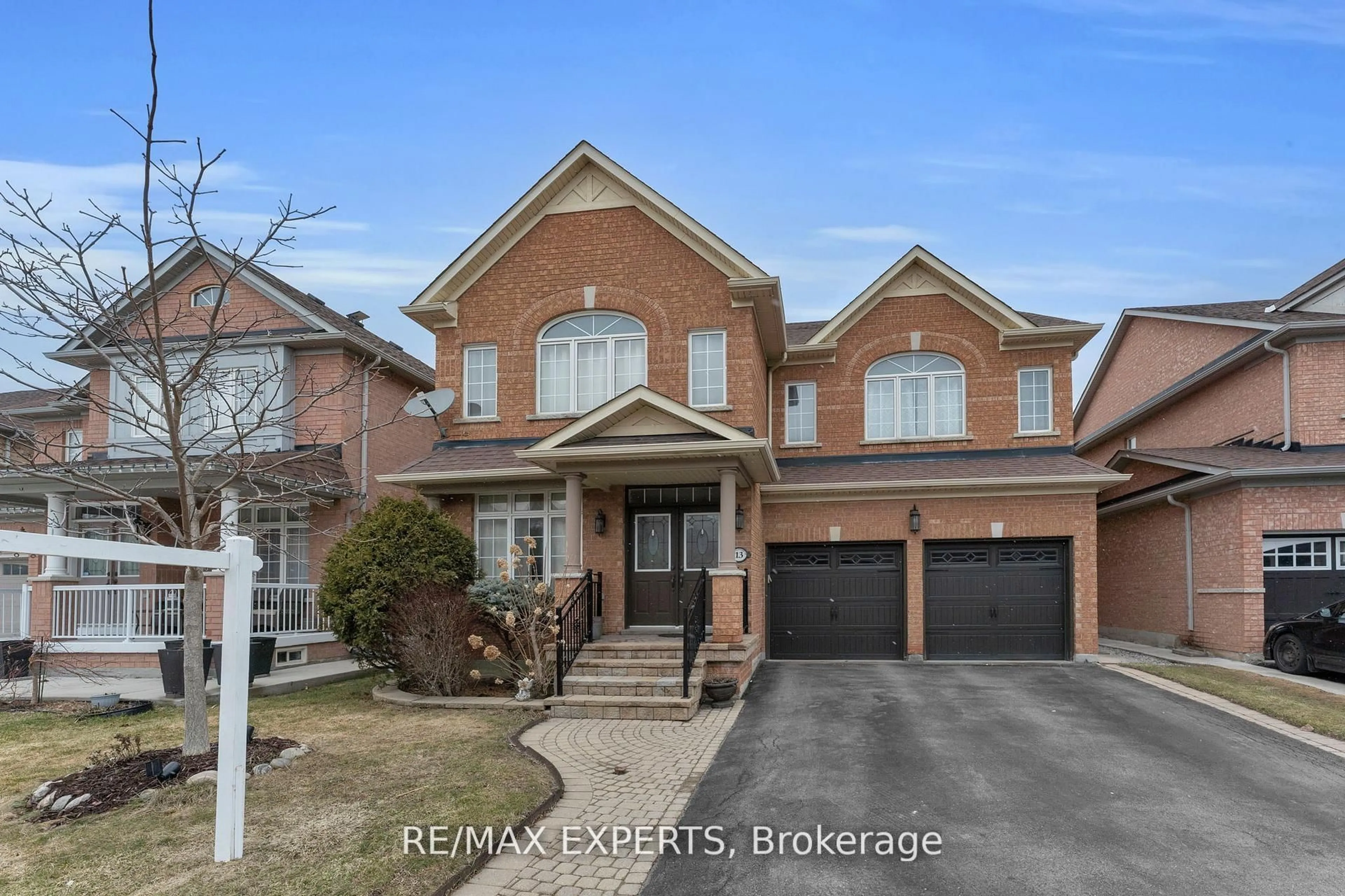 Home with brick exterior material, street for 13 Villagewood St, Brampton Ontario L6P 2C3