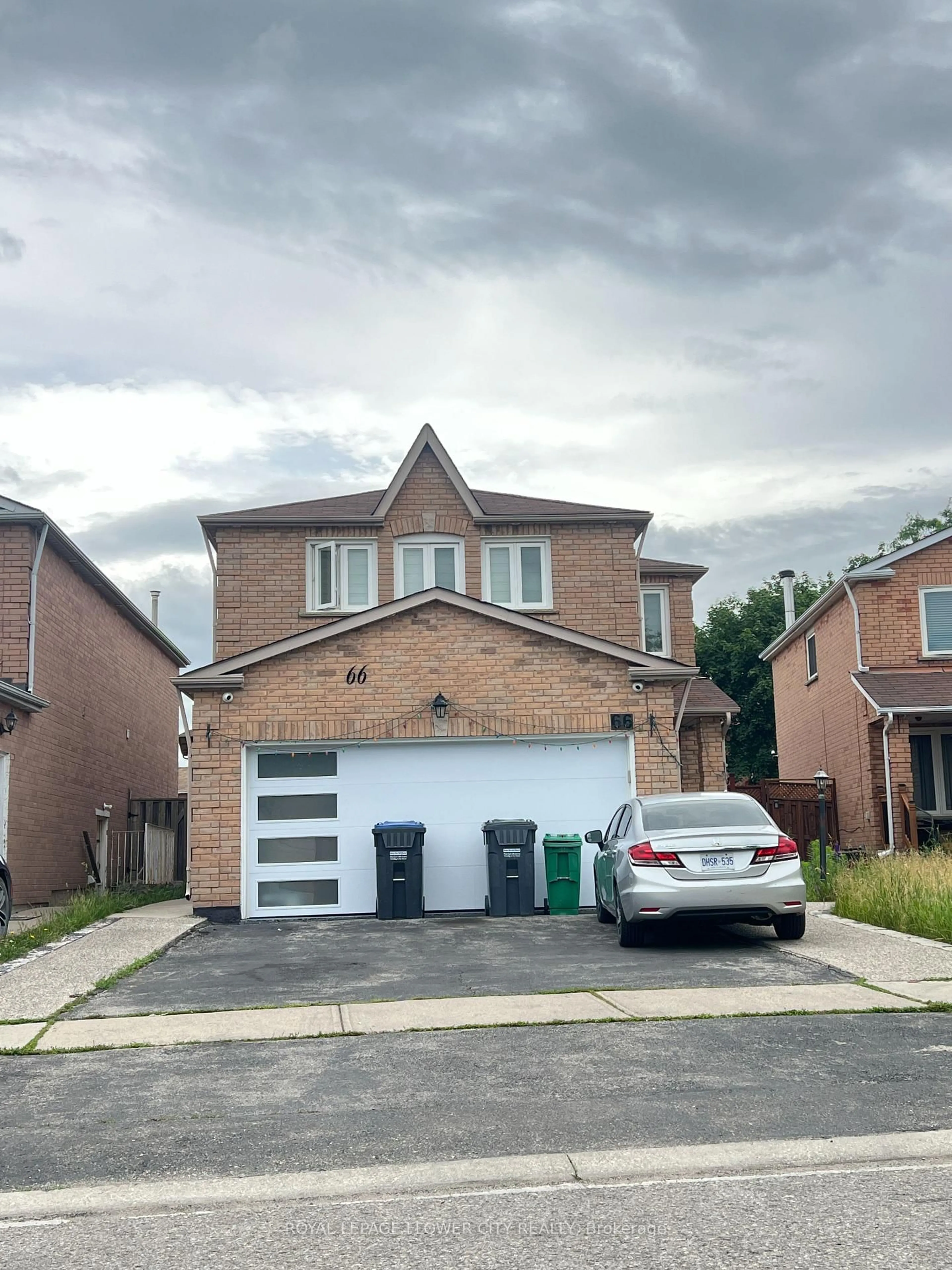 Home with brick exterior material, street for 66 FAYWOOD Dr, Brampton Ontario L6Y 4L9