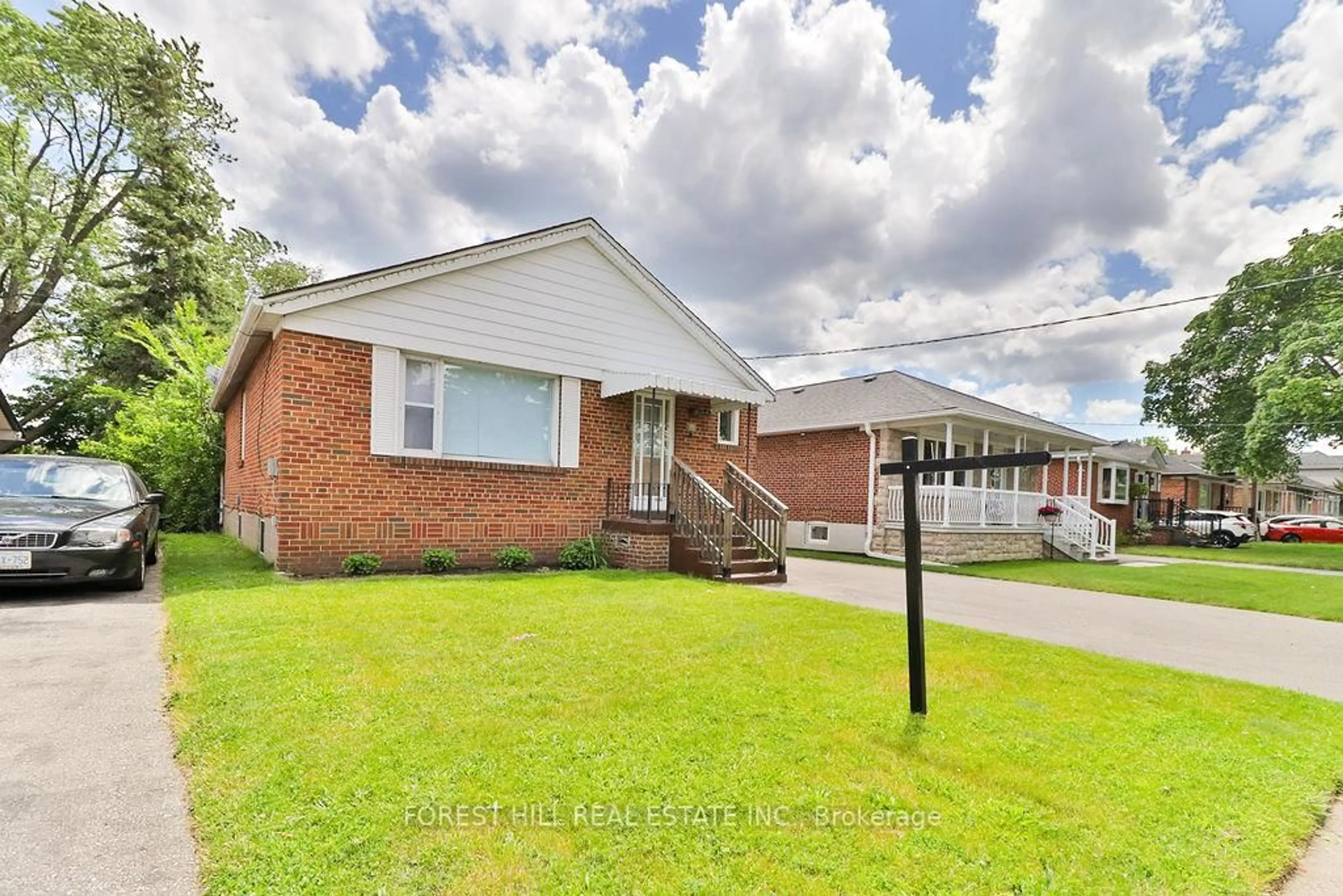 Home with brick exterior material, street for 19 Silvercrest Ave, Toronto Ontario M8W 2S3