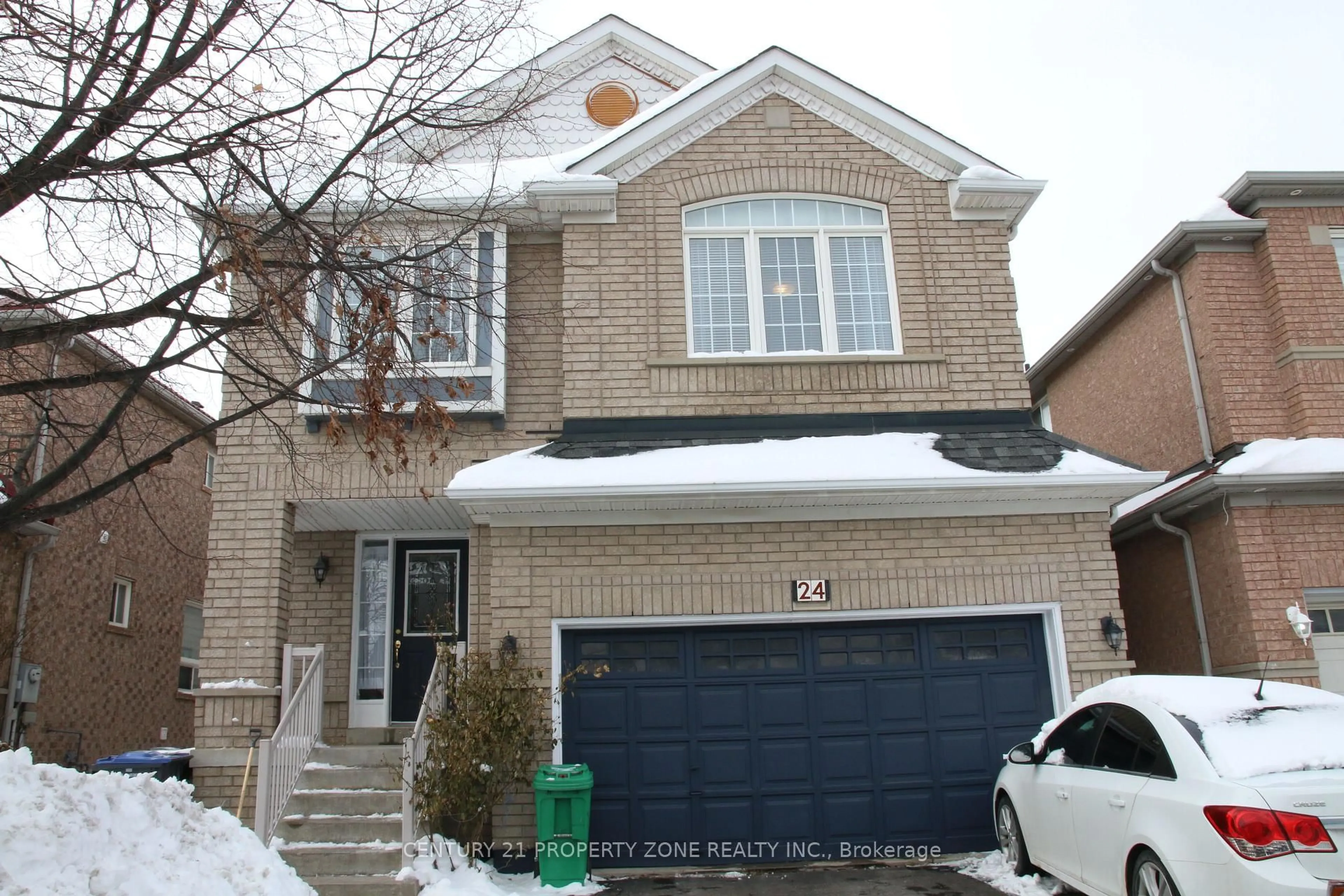 Home with brick exterior material, street for 24 Sweet Clover Cres, Brampton Ontario L6R 3A2