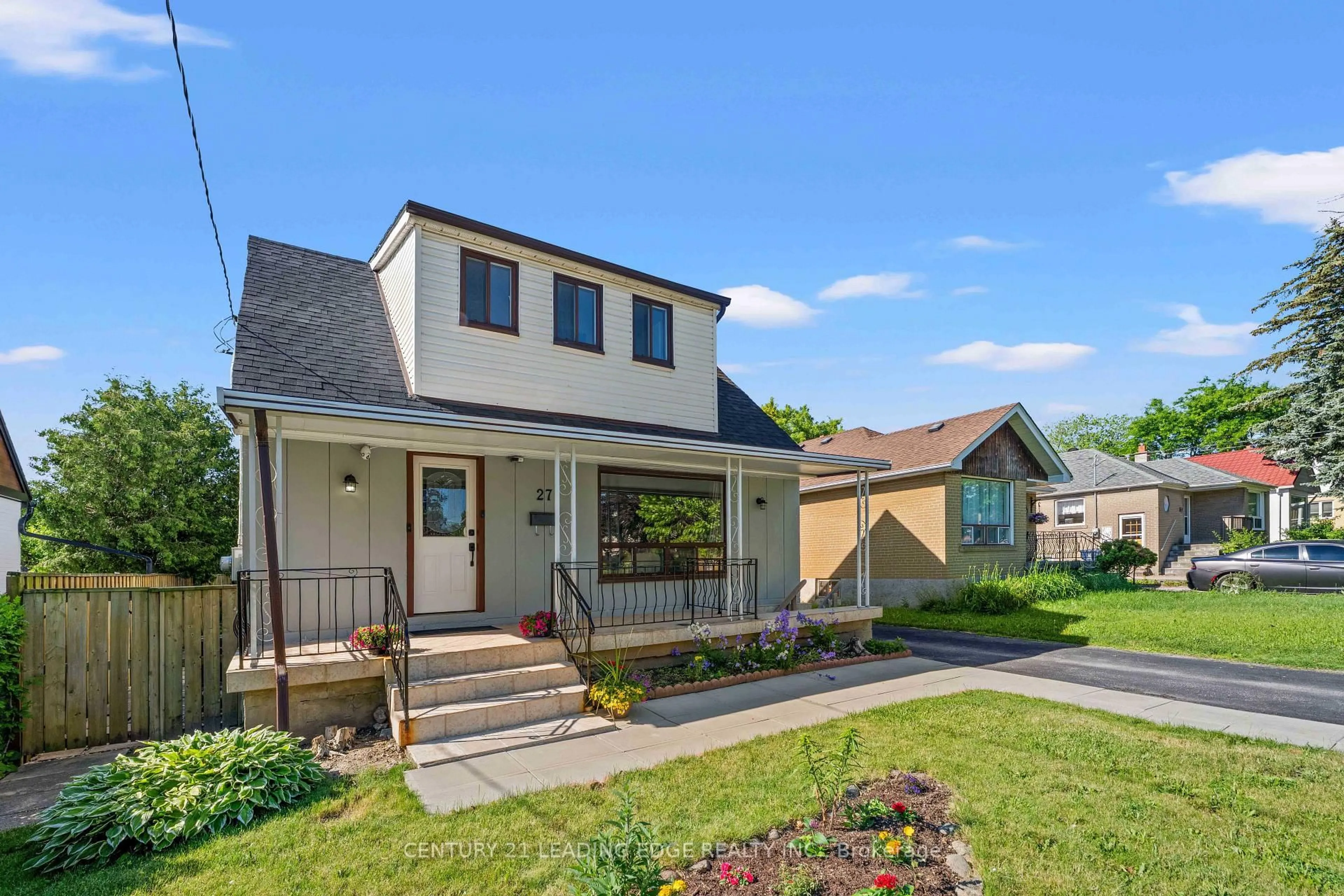 Home with vinyl exterior material, street for 27 Chilcot Ave, Toronto Ontario M9W 1T9