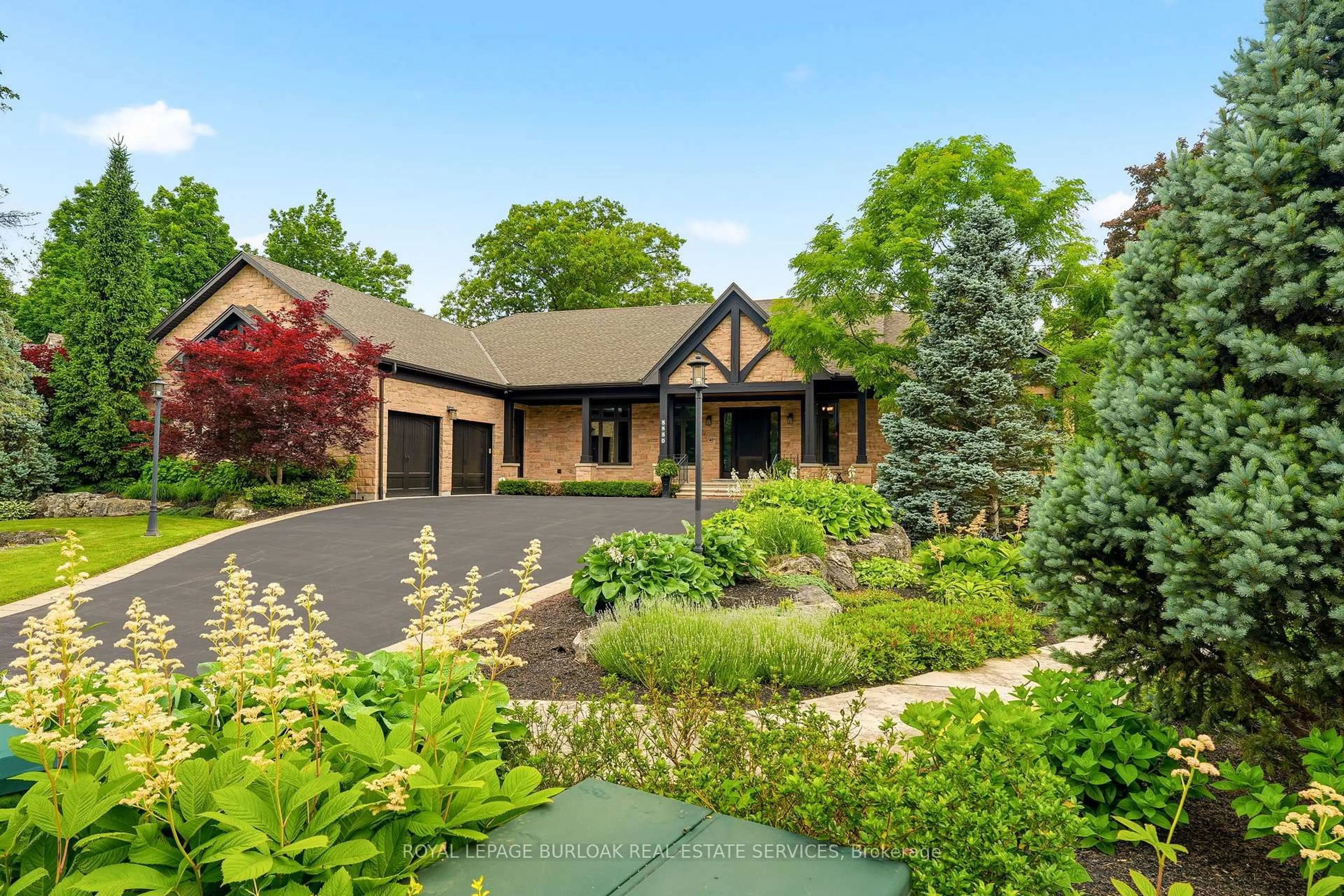 Home with brick exterior material, street for 5550 Twelve Mile Tr, Burlington Ontario L7L 7L3
