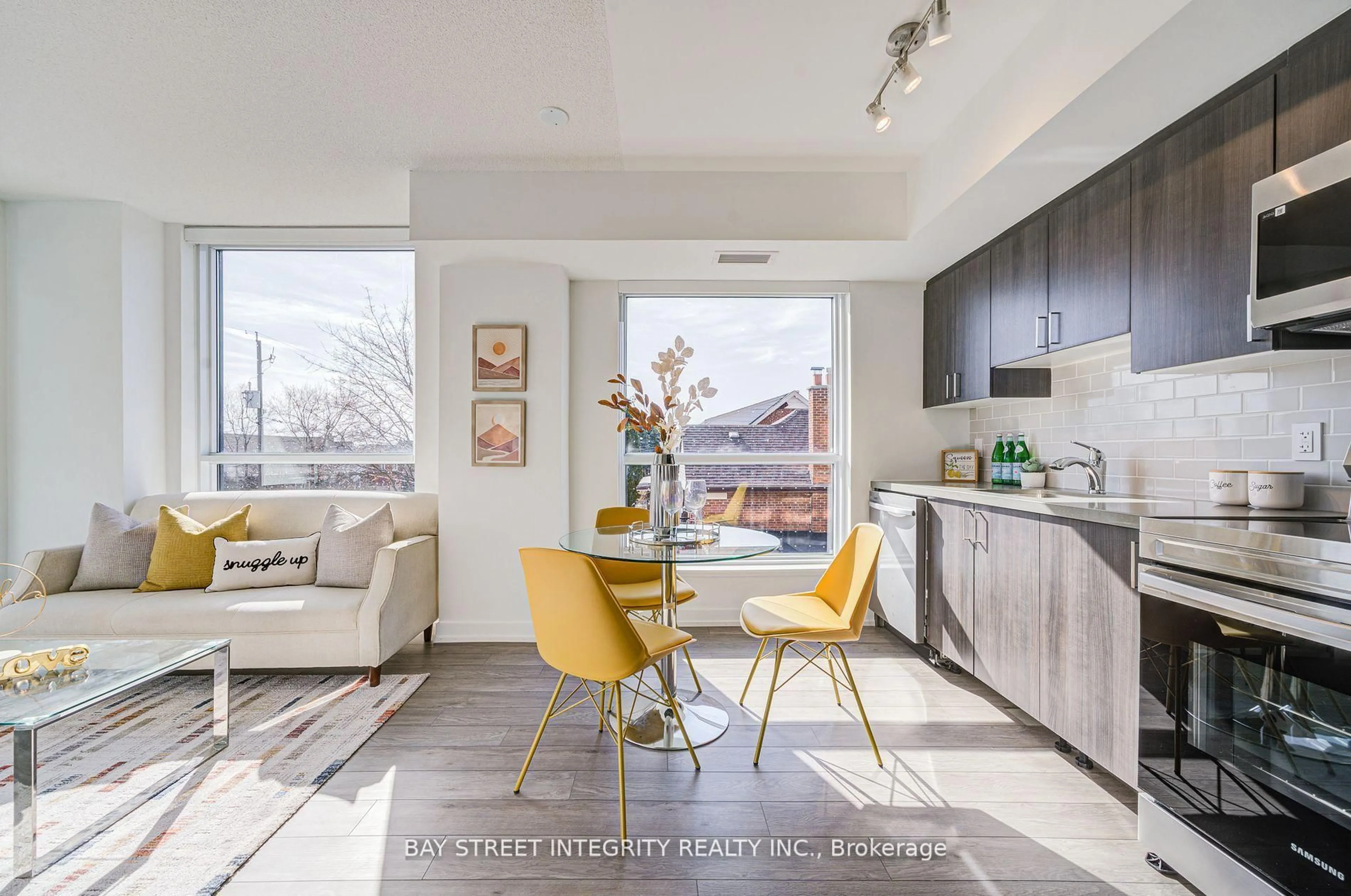 Open concept kitchen, unknown for 556 Marlee Ave #205, Toronto Ontario M6B 0B1