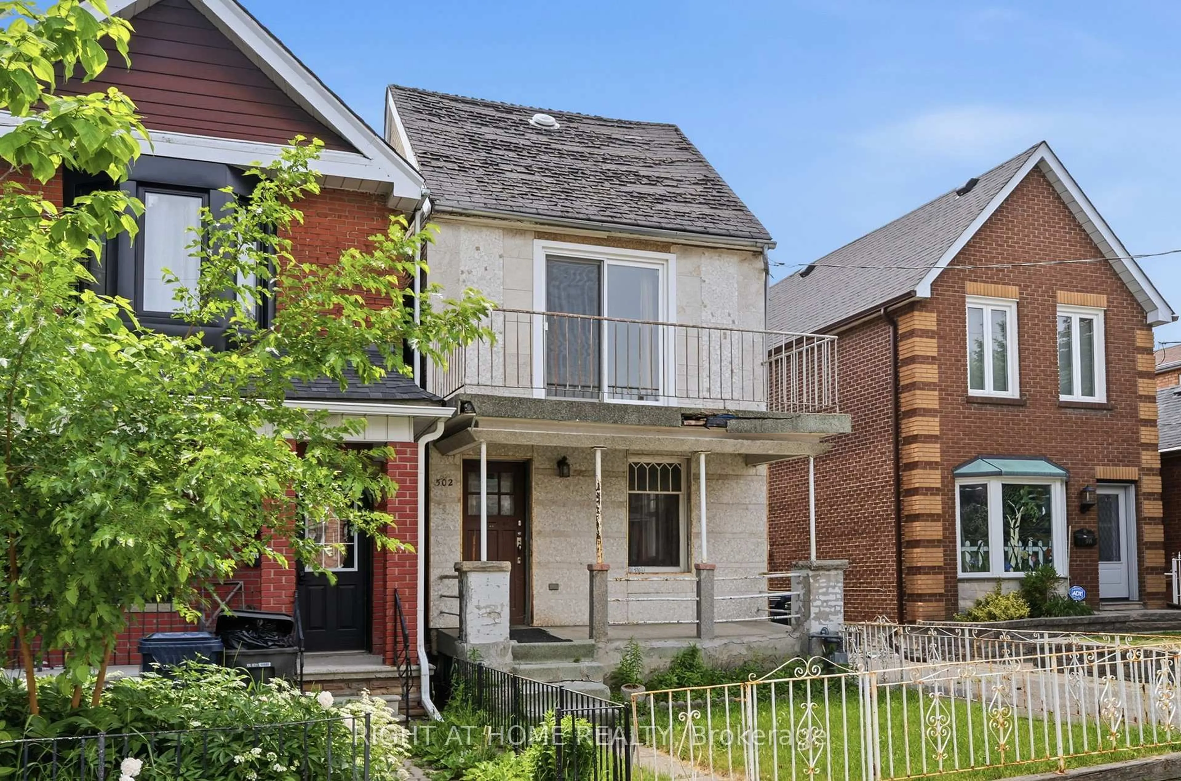 Home with brick exterior material, street for 502 Salem Ave, Toronto Ontario M6H 3E1