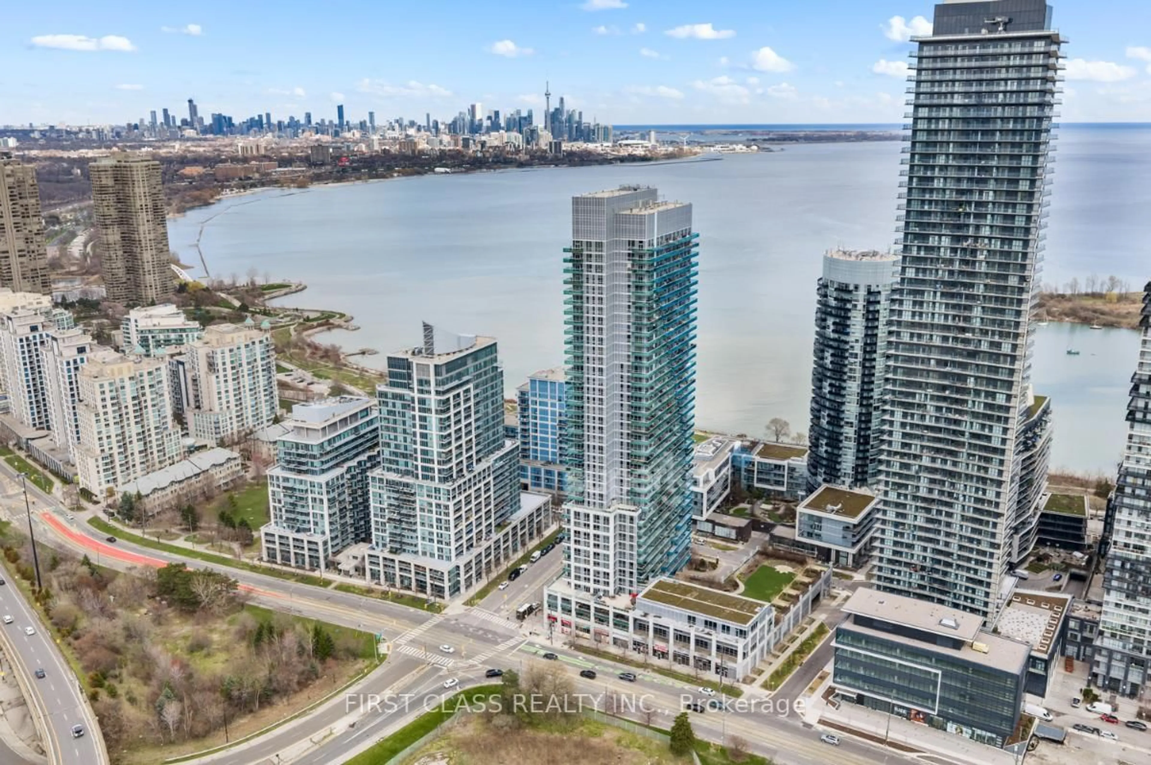 A pic from outside/outdoor area/front of a property/back of a property/a pic from drone, water/lake/river/ocean view for 16 Brookers Lane #Ph-03, Toronto Ontario M8V 0A5