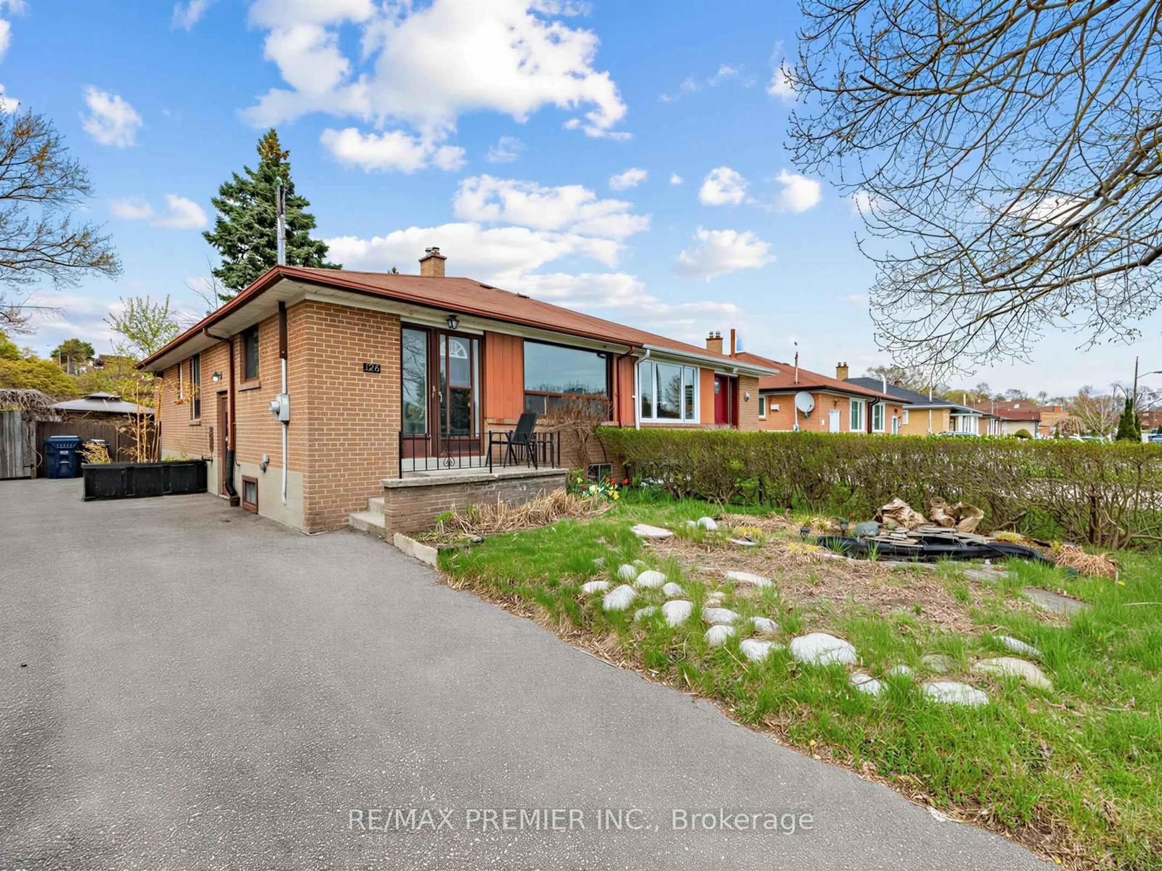 Home with brick exterior material, street for 126 Langden Ave, Toronto Ontario M6N 2L5