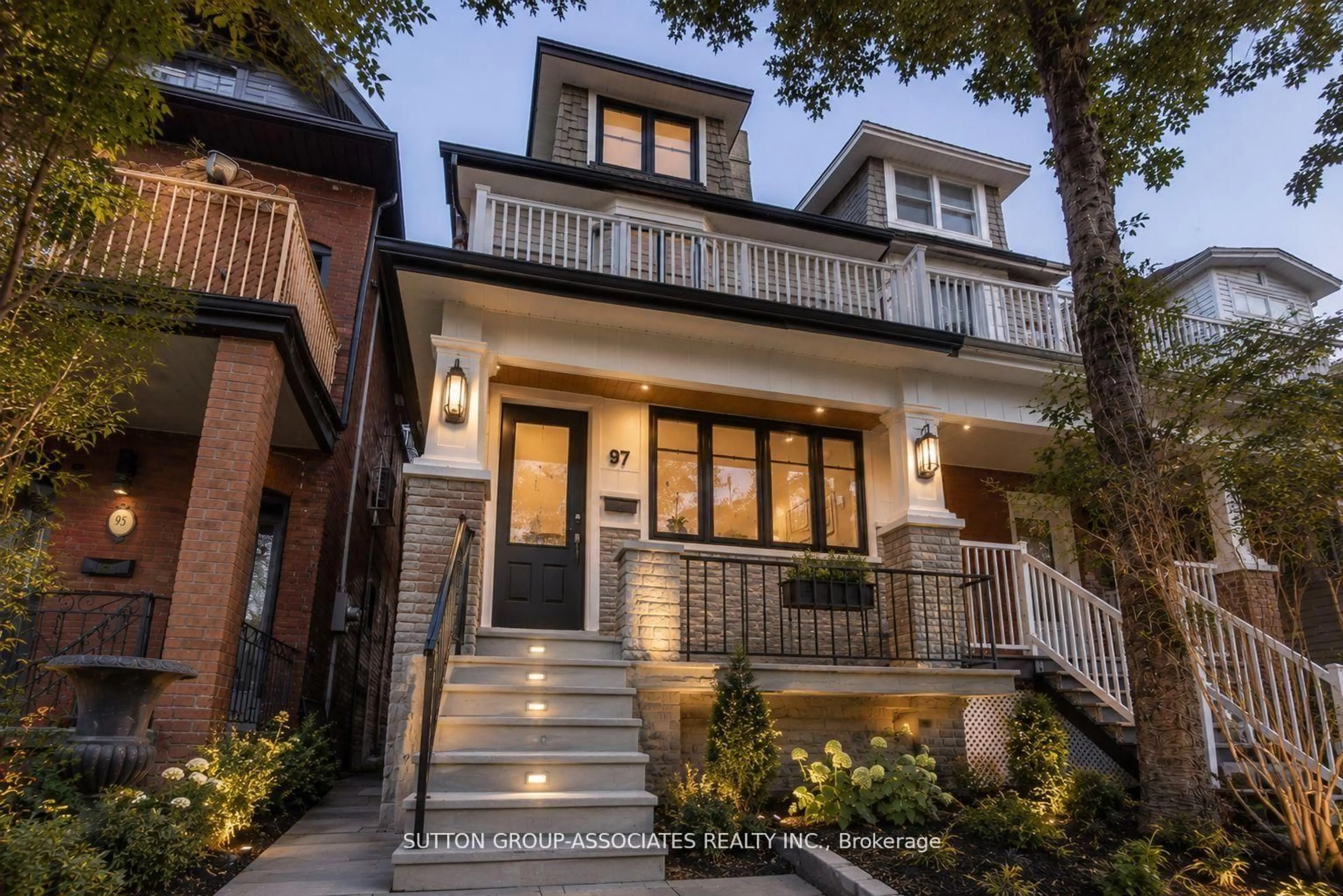 Home with brick exterior material, street for 97 Pendrith St, Toronto Ontario M6G 1R8