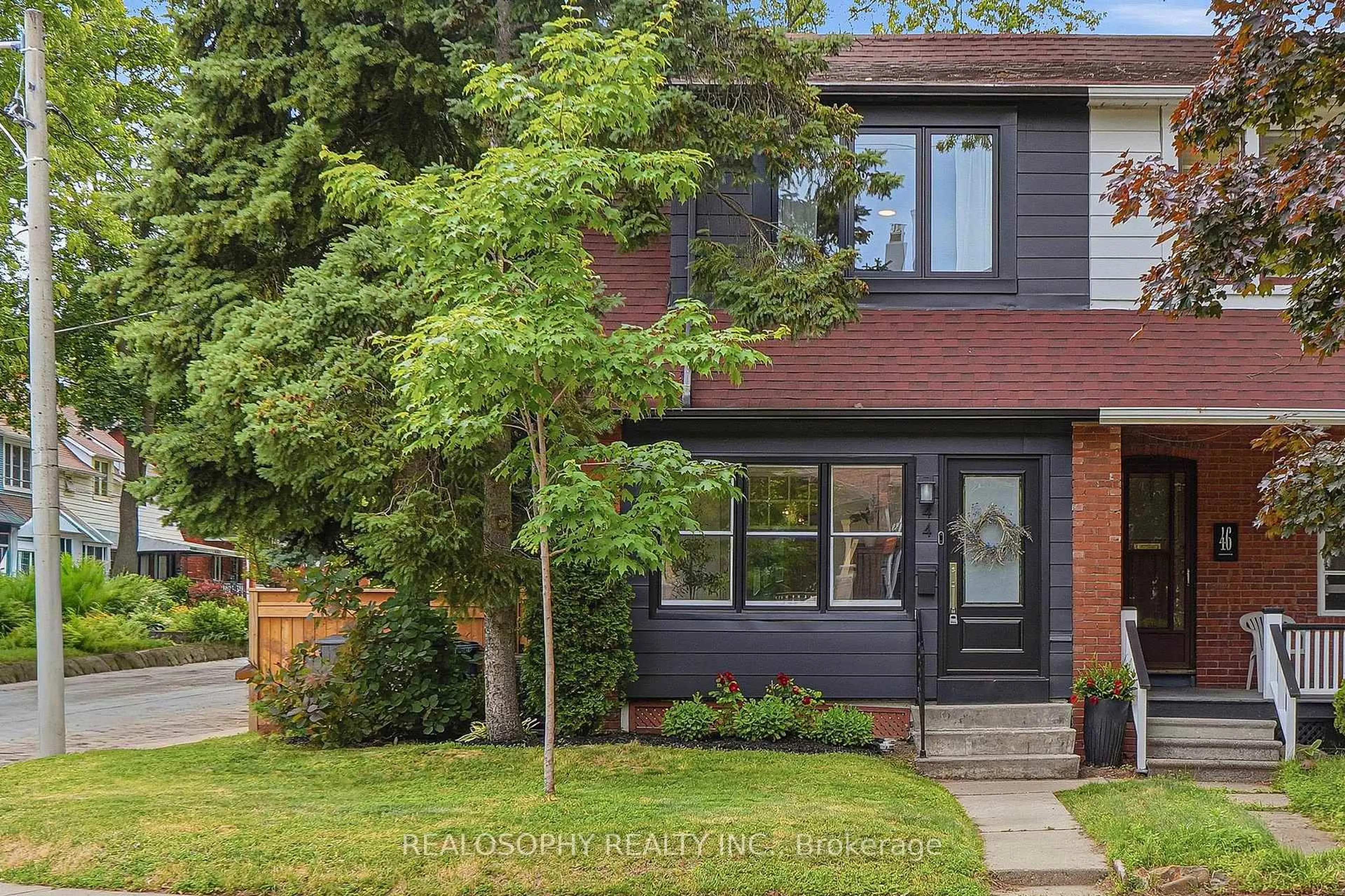 Home with brick exterior material, street for 44 Gilmour Ave, Toronto Ontario M6P 3A9