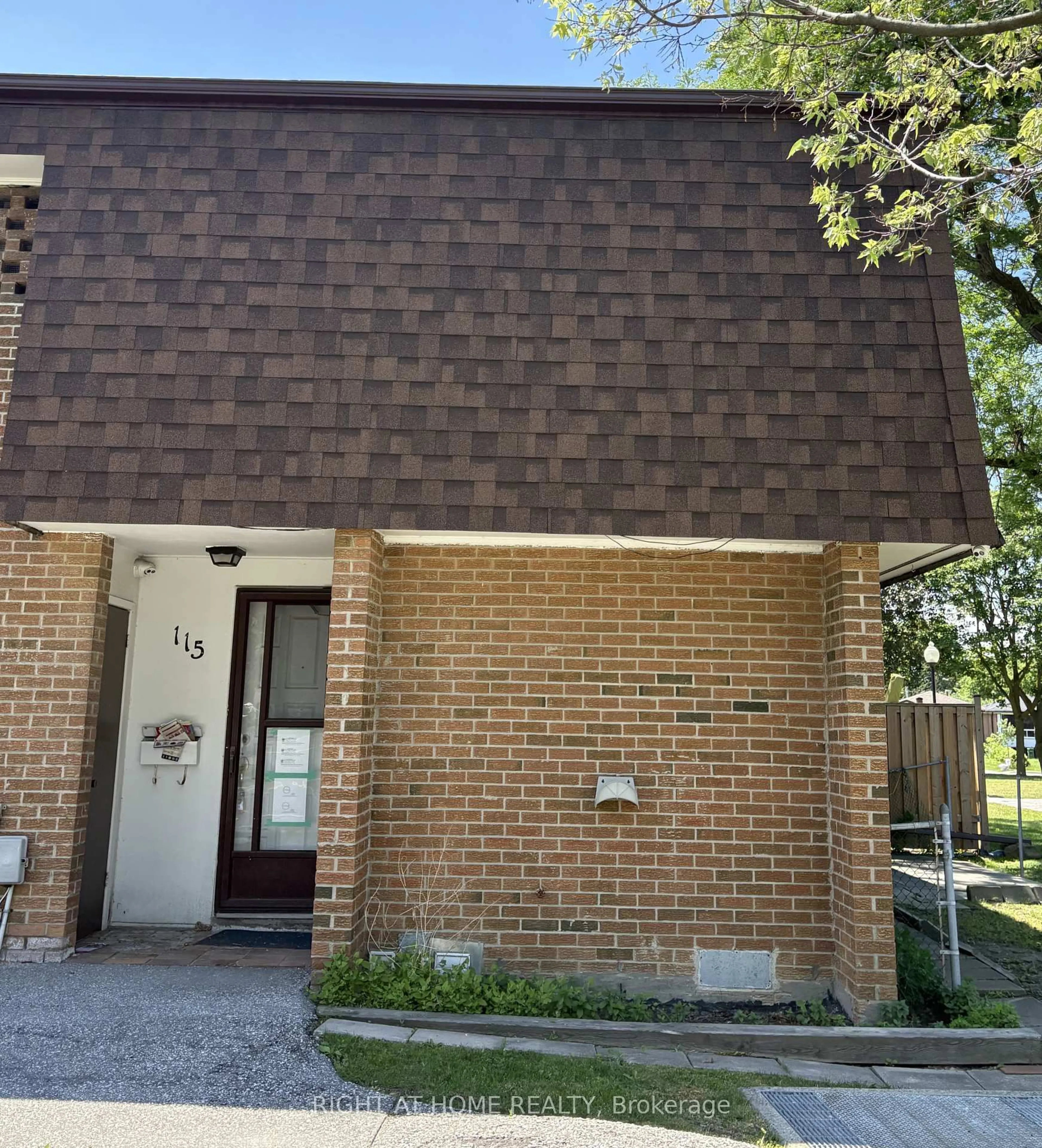 Home with brick exterior material, street for 16 Litchfield Crt #115, Toronto Ontario M9V 2A8