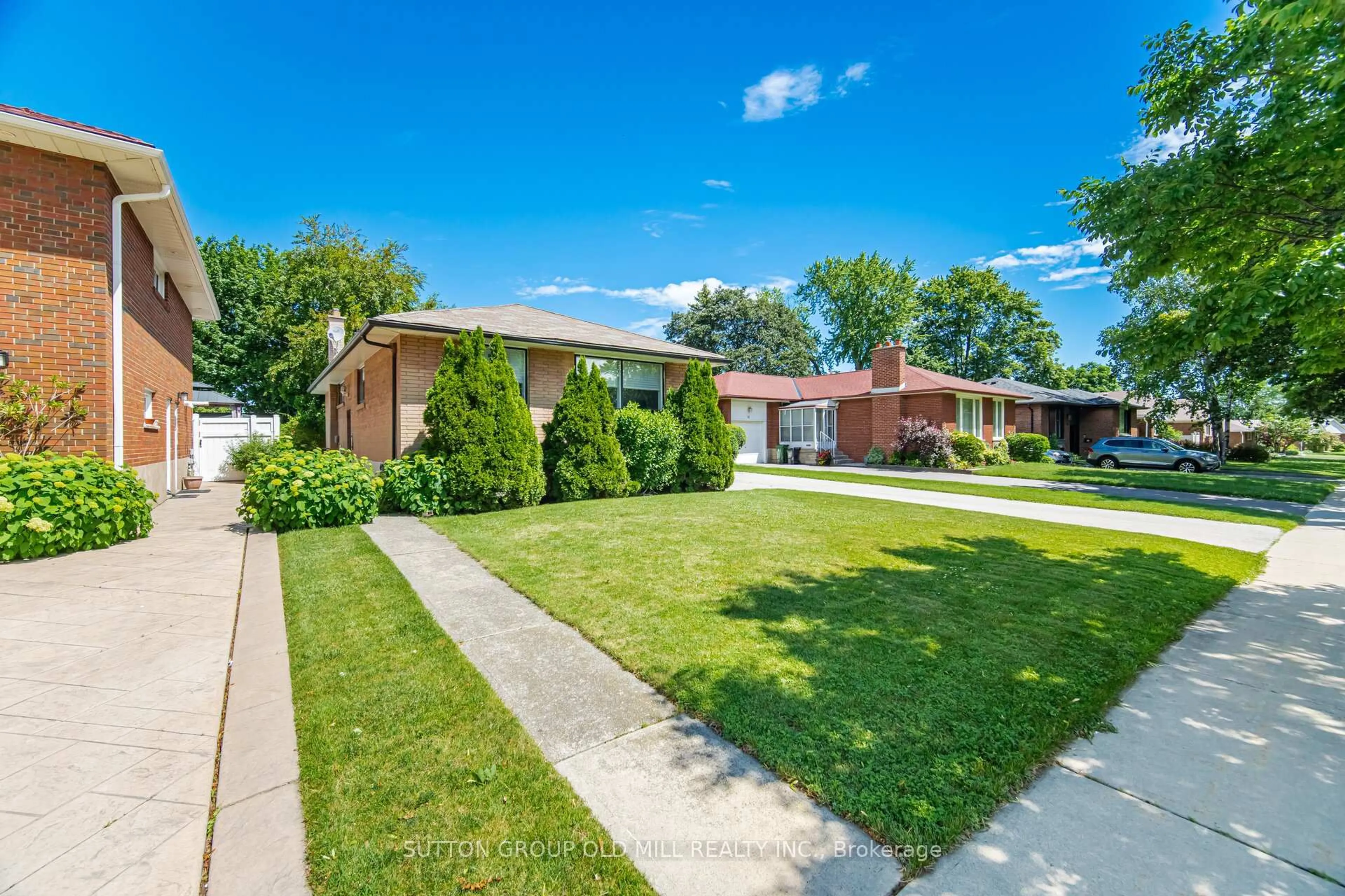 Home with brick exterior material, street for 14 Shipley Rd, Toronto Ontario M9R 3H8