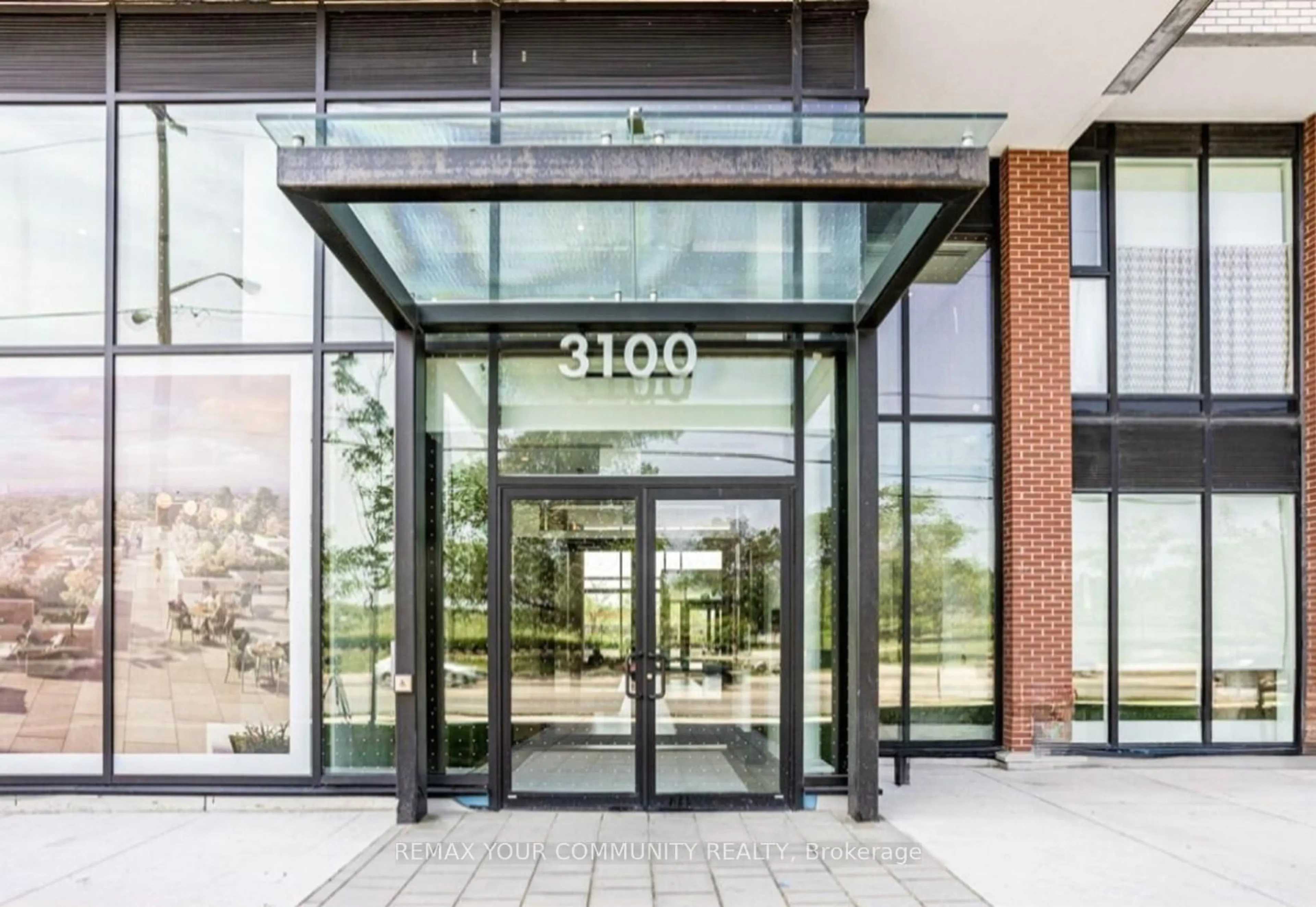 Indoor foyer for 3100 Keele St #504, Toronto Ontario M3M 2H4