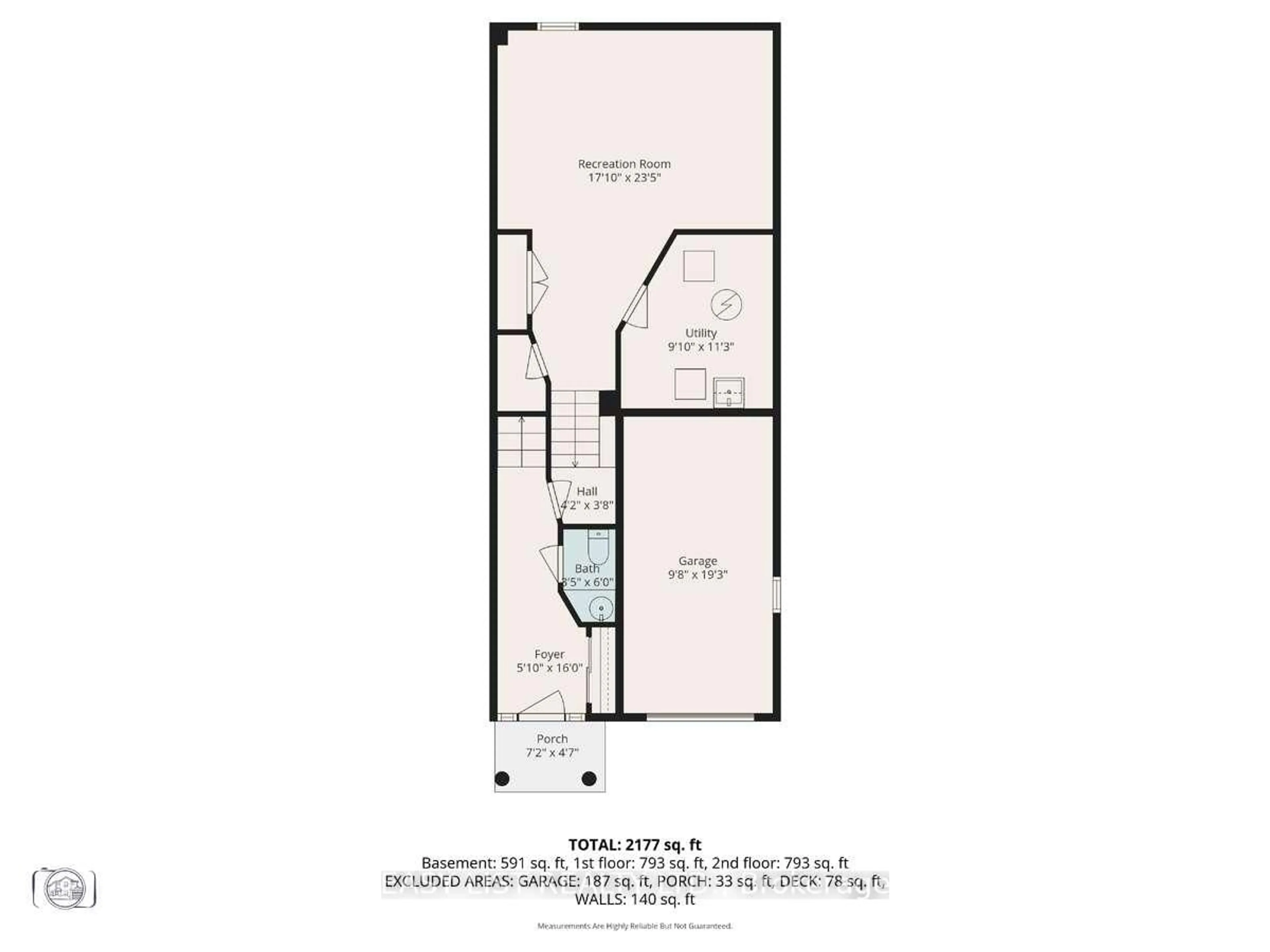 Floor plan for 57 Stornwood Crt, Brampton Ontario L6W 4J1