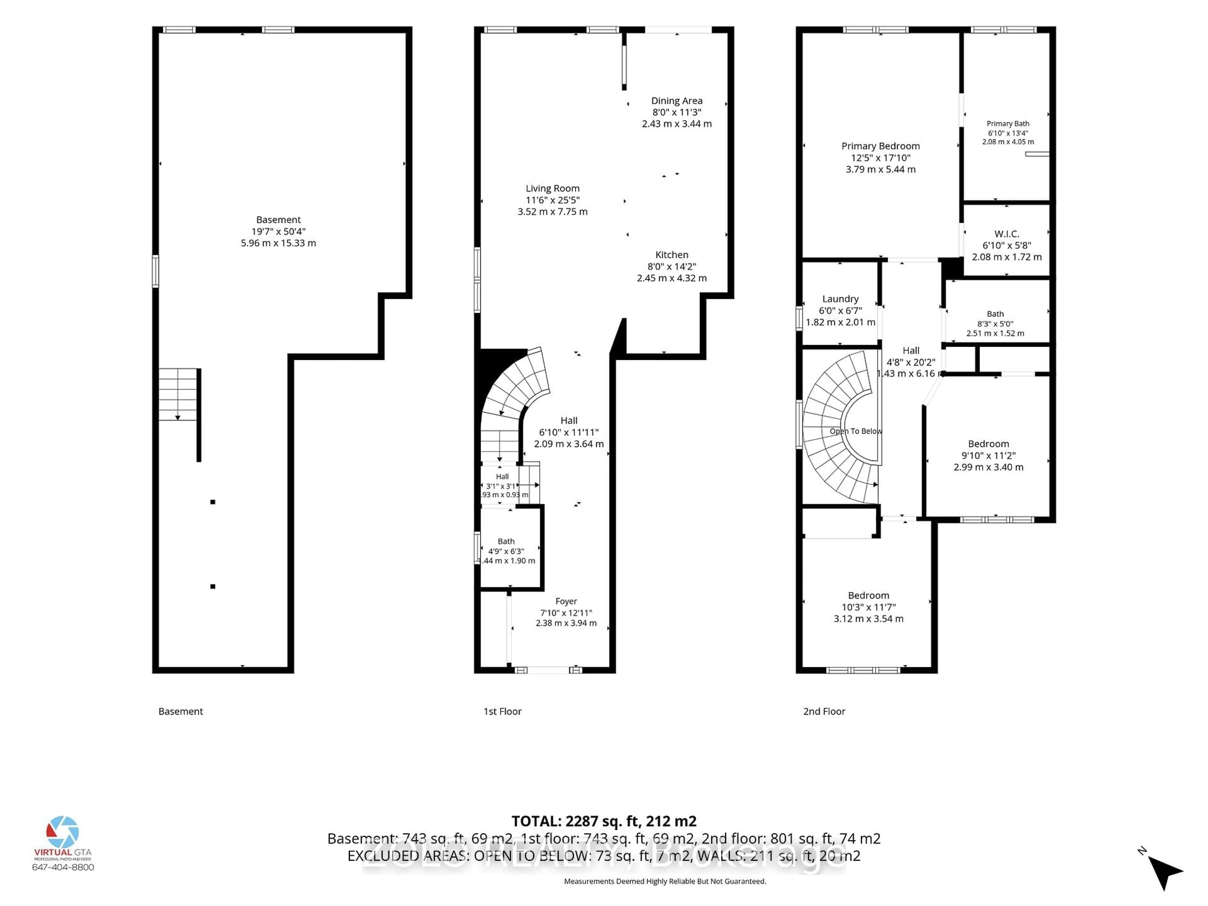 Floor plan for 6 Diamond Leaf Lane, Halton Hills Ontario L7G 0G7