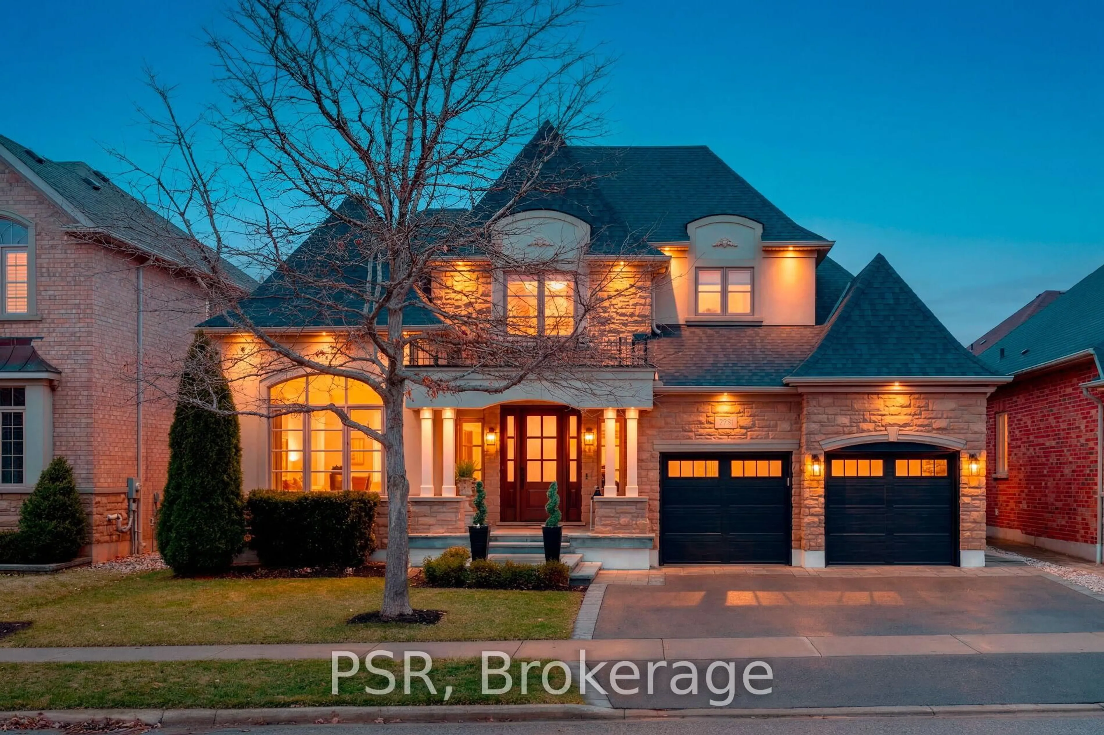 Home with brick exterior material, street for 2040 Bingley Cres, Oakville Ontario L6M 0E4