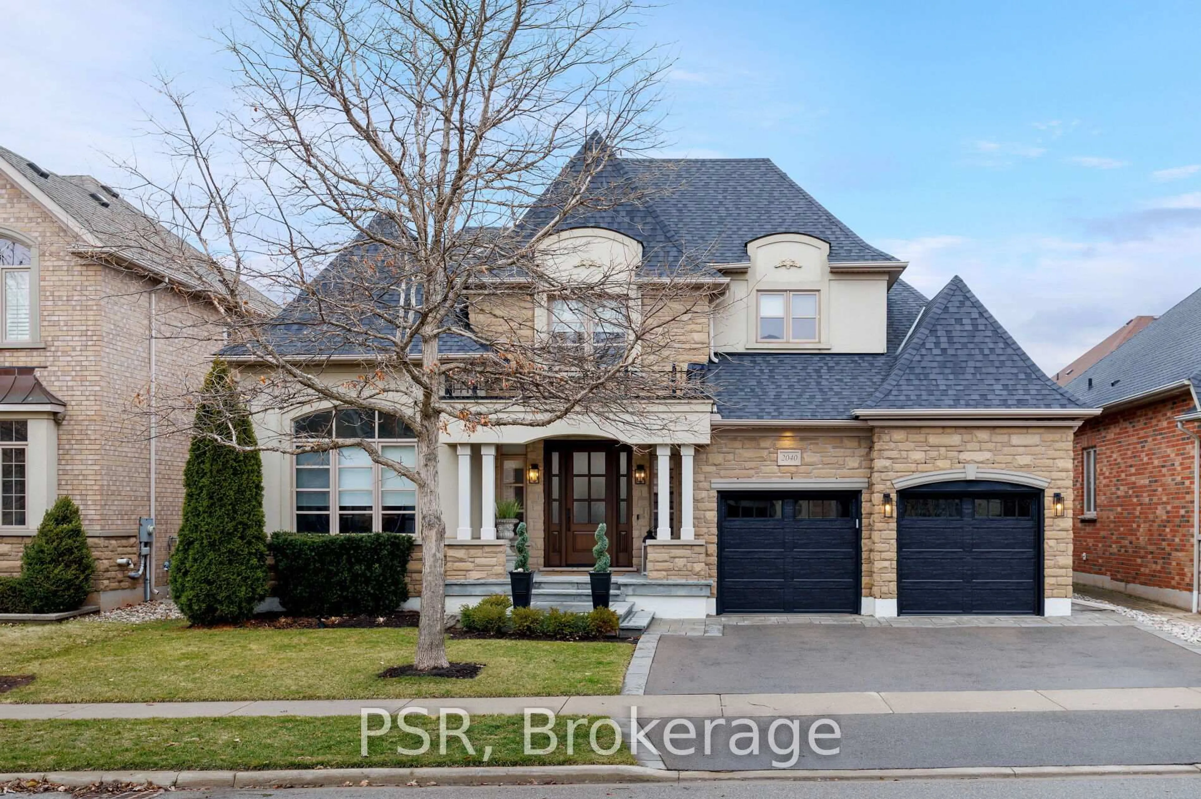 Home with brick exterior material, street for 2040 Bingley Cres, Oakville Ontario L6M 0E4