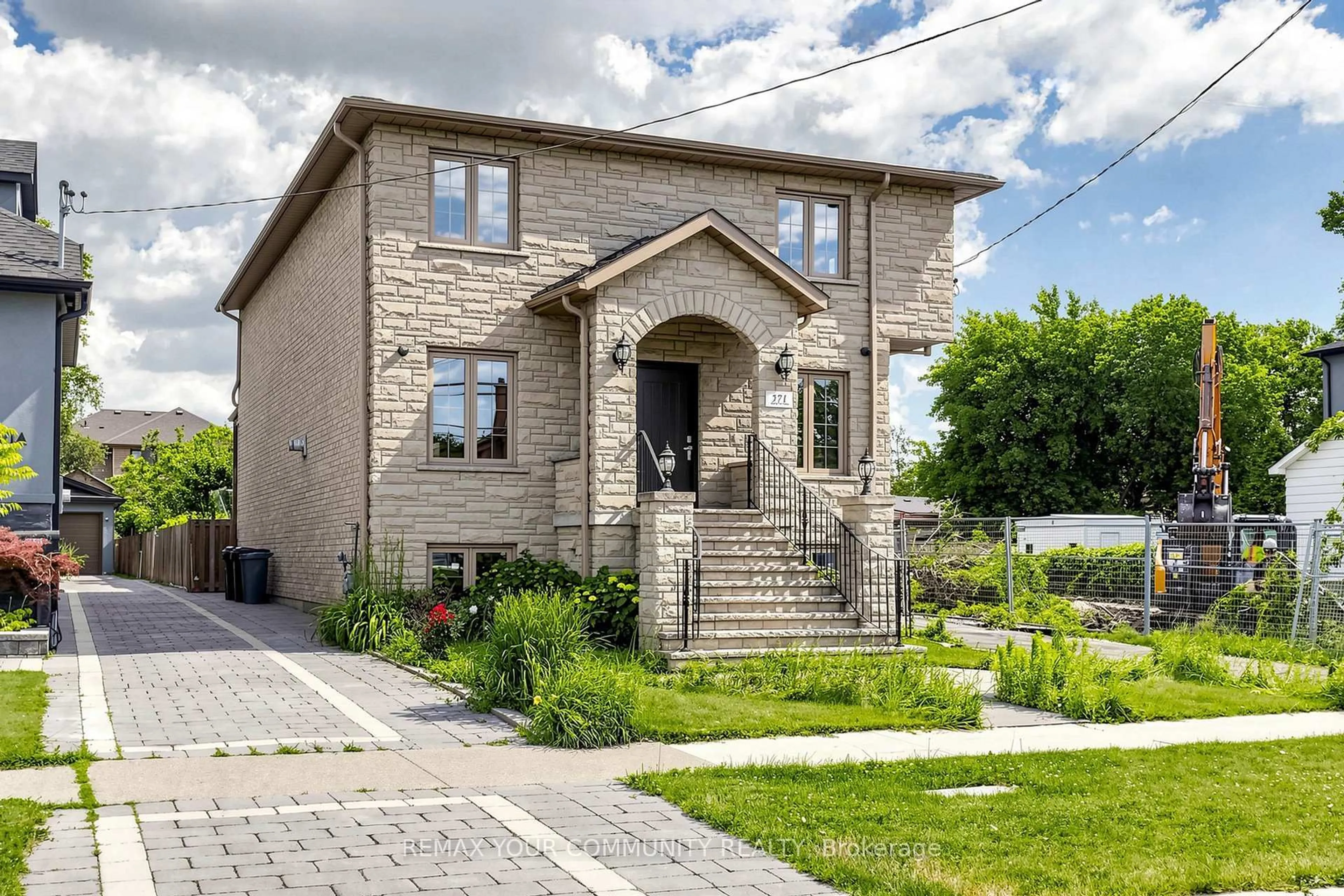 Home with brick exterior material, street for 171 Beta St, Toronto Ontario M8W 4H5