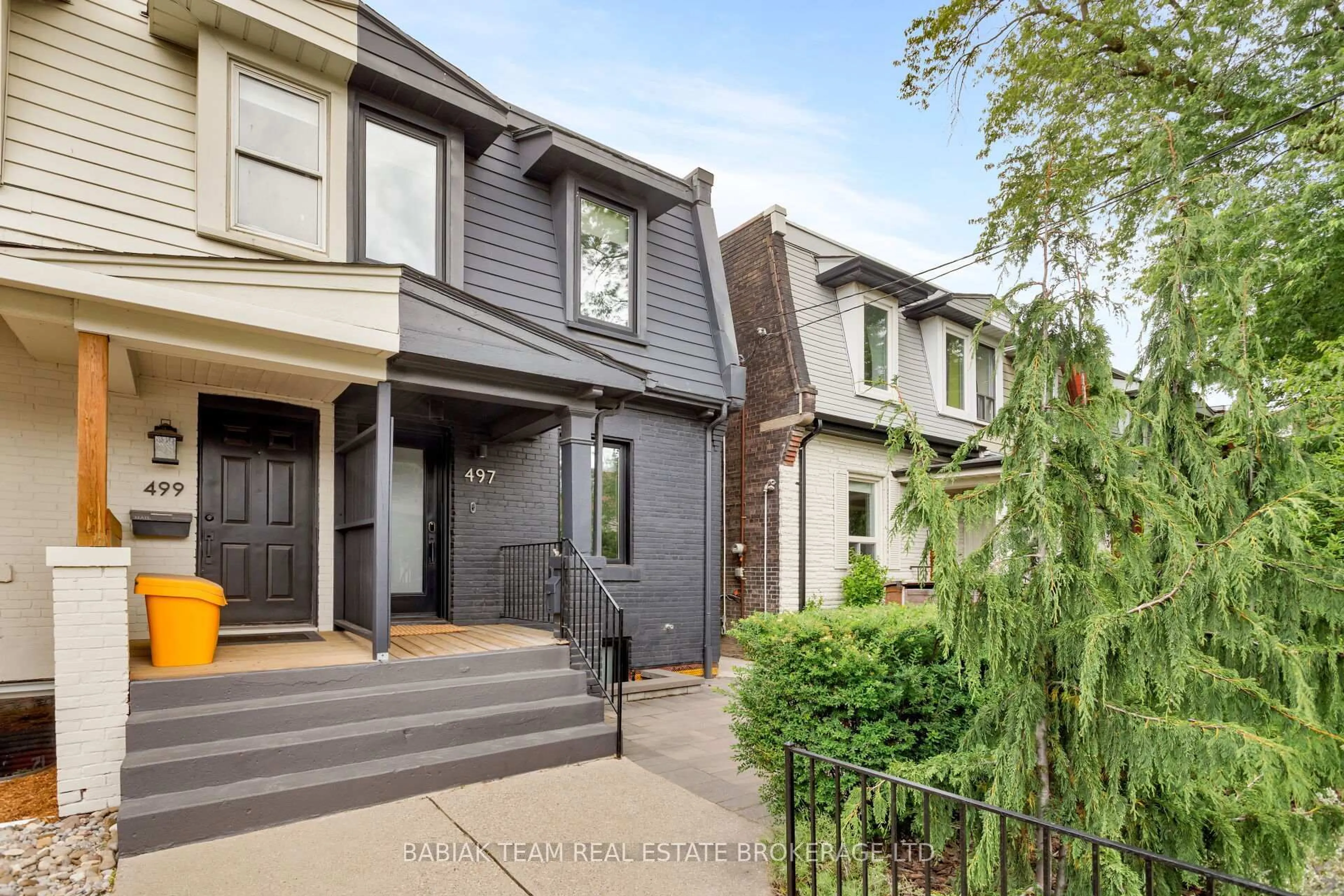 Home with brick exterior material, street for 497 Keele St, Toronto Ontario M6N 3E1