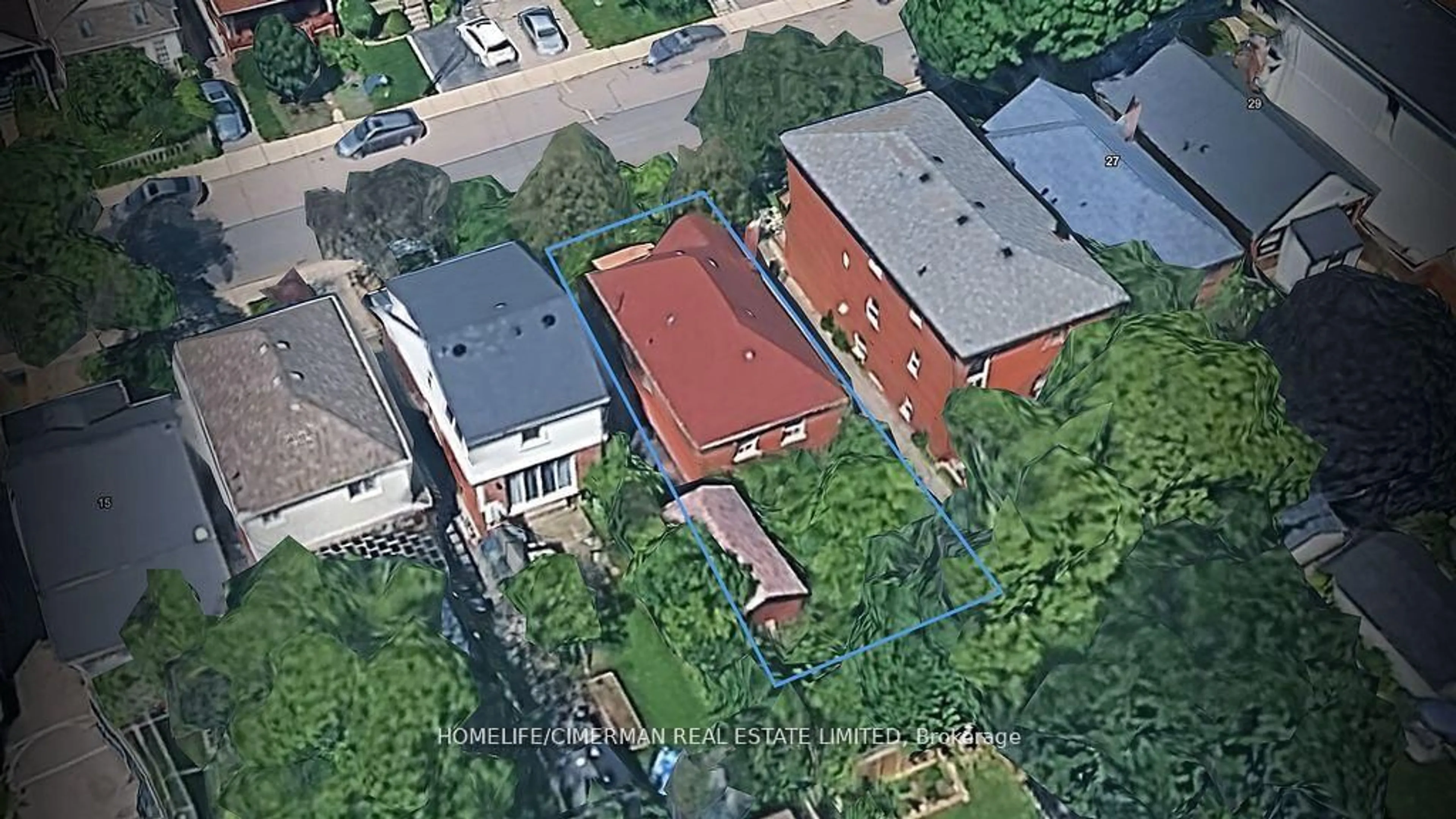 A pic from outside/outdoor area/front of a property/back of a property/a pic from drone, street for 21 Seventeenth St, Toronto Ontario M8V 3K2