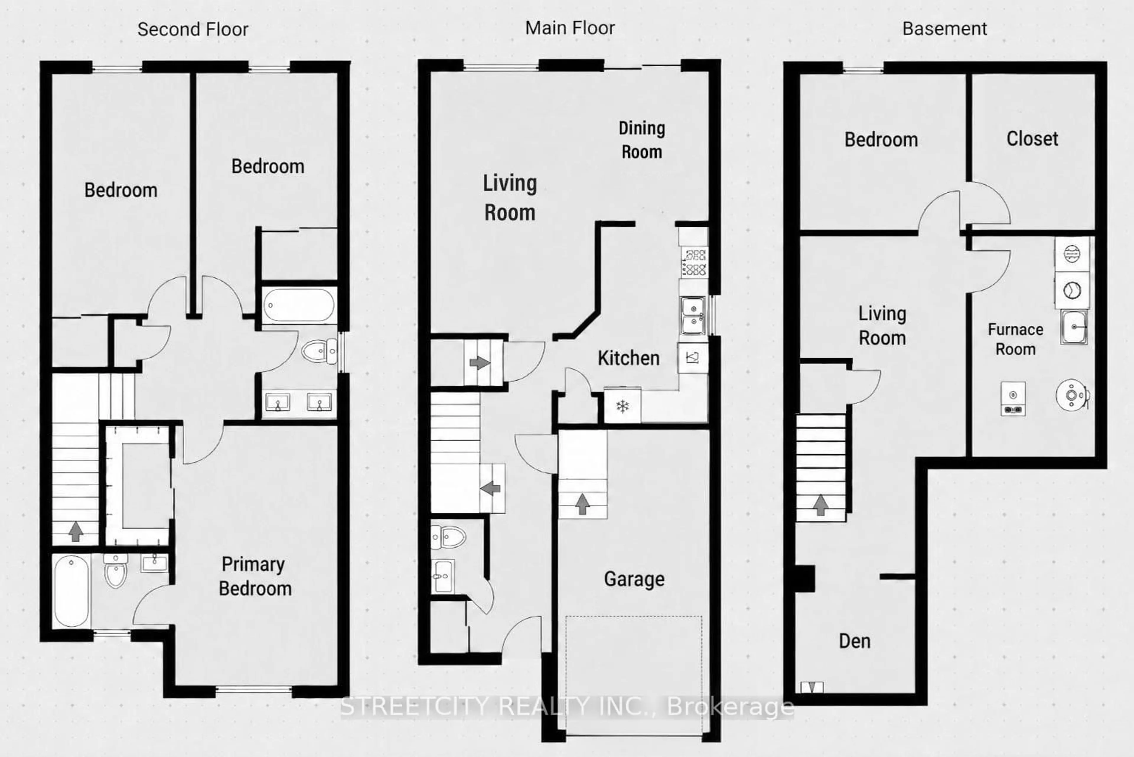 Floor plan for 100 Century Dr #23, Orangeville Ontario L9W 4L3