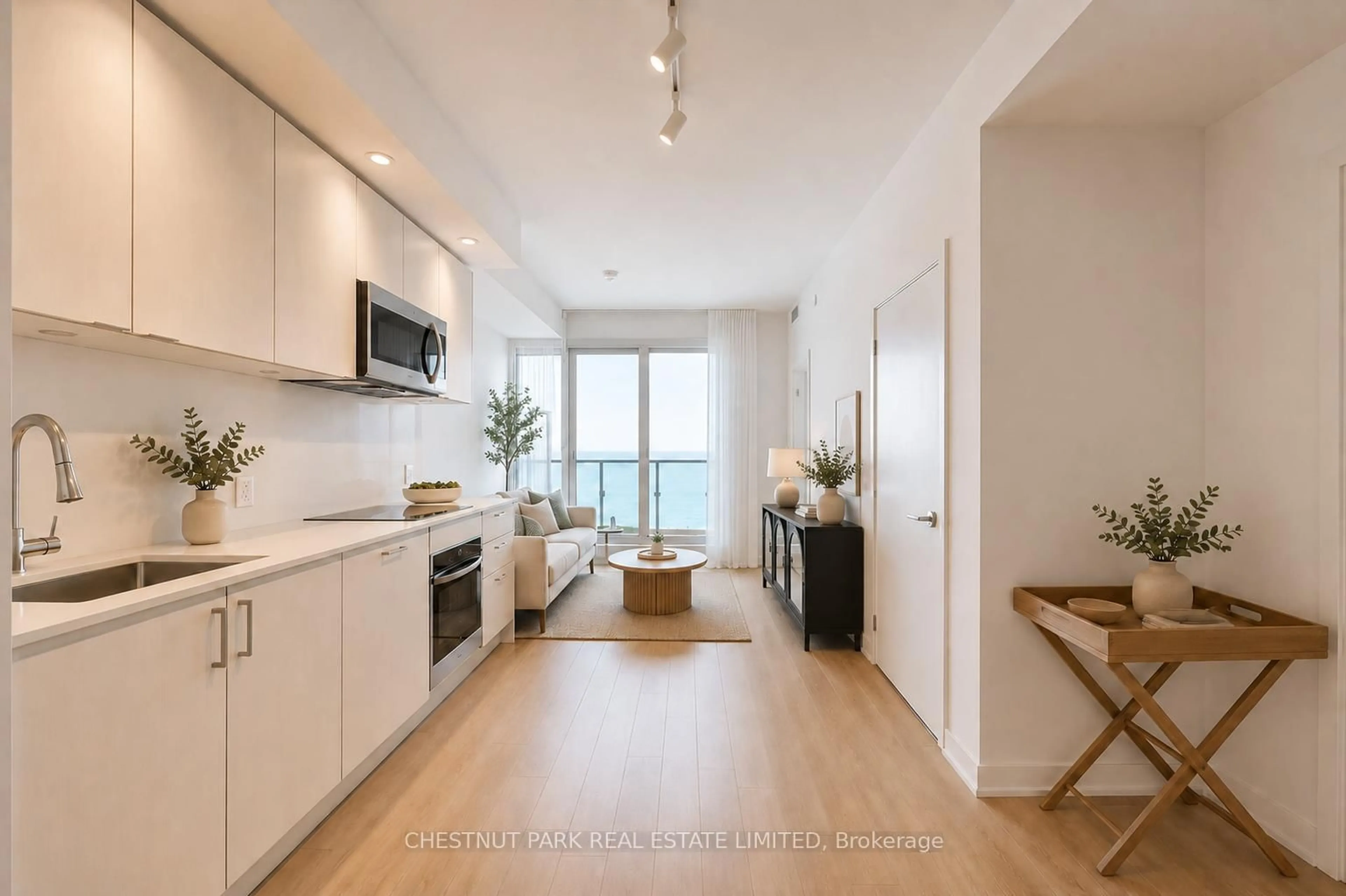 Open concept kitchen, unknown for 1926 Lake Shore Blvd #3908, Toronto Ontario M6S 1A1