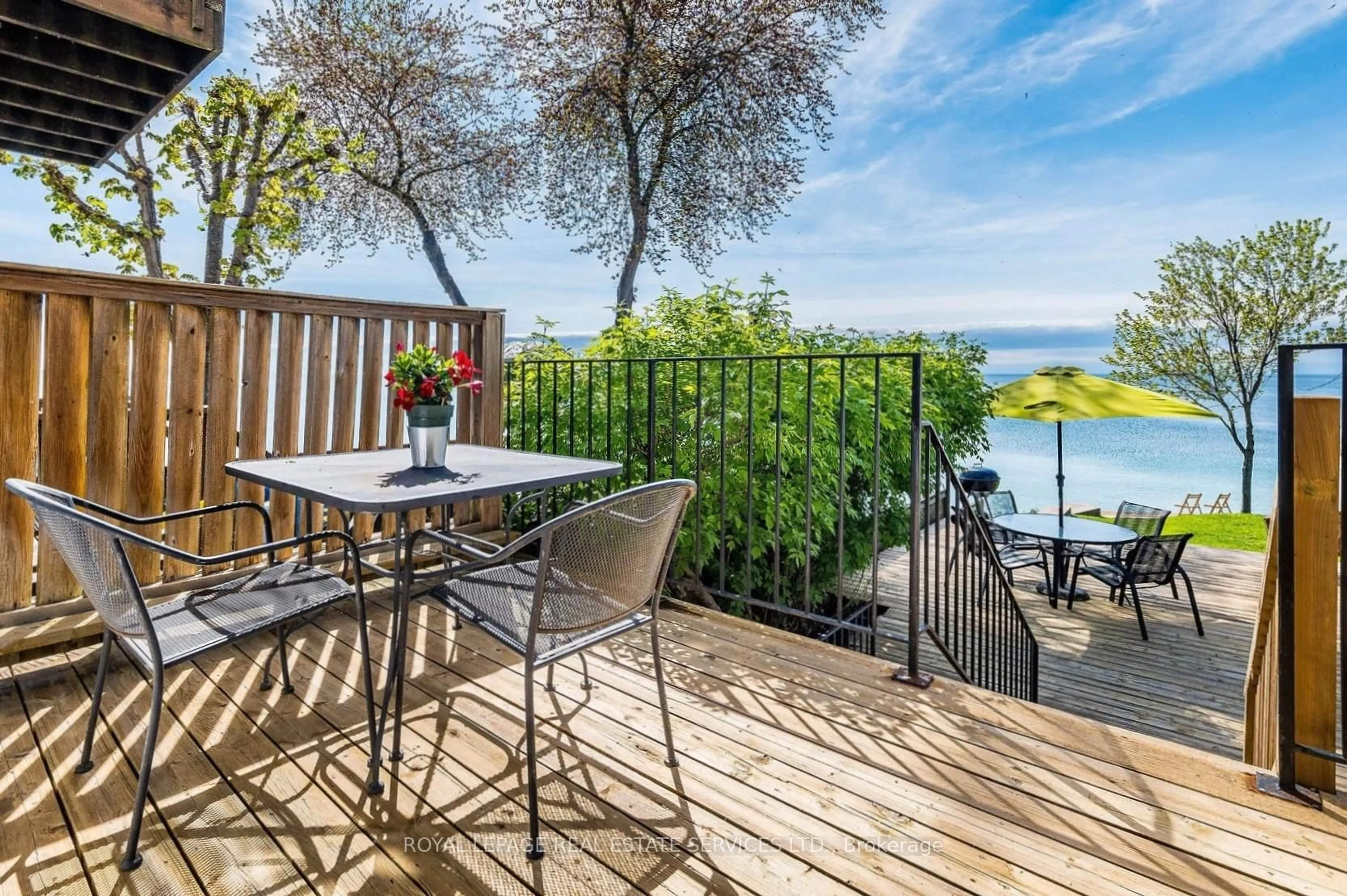 Patio, water/lake/river/ocean view for 11A Lake Shore Dr, Toronto Ontario M8V 1Y9