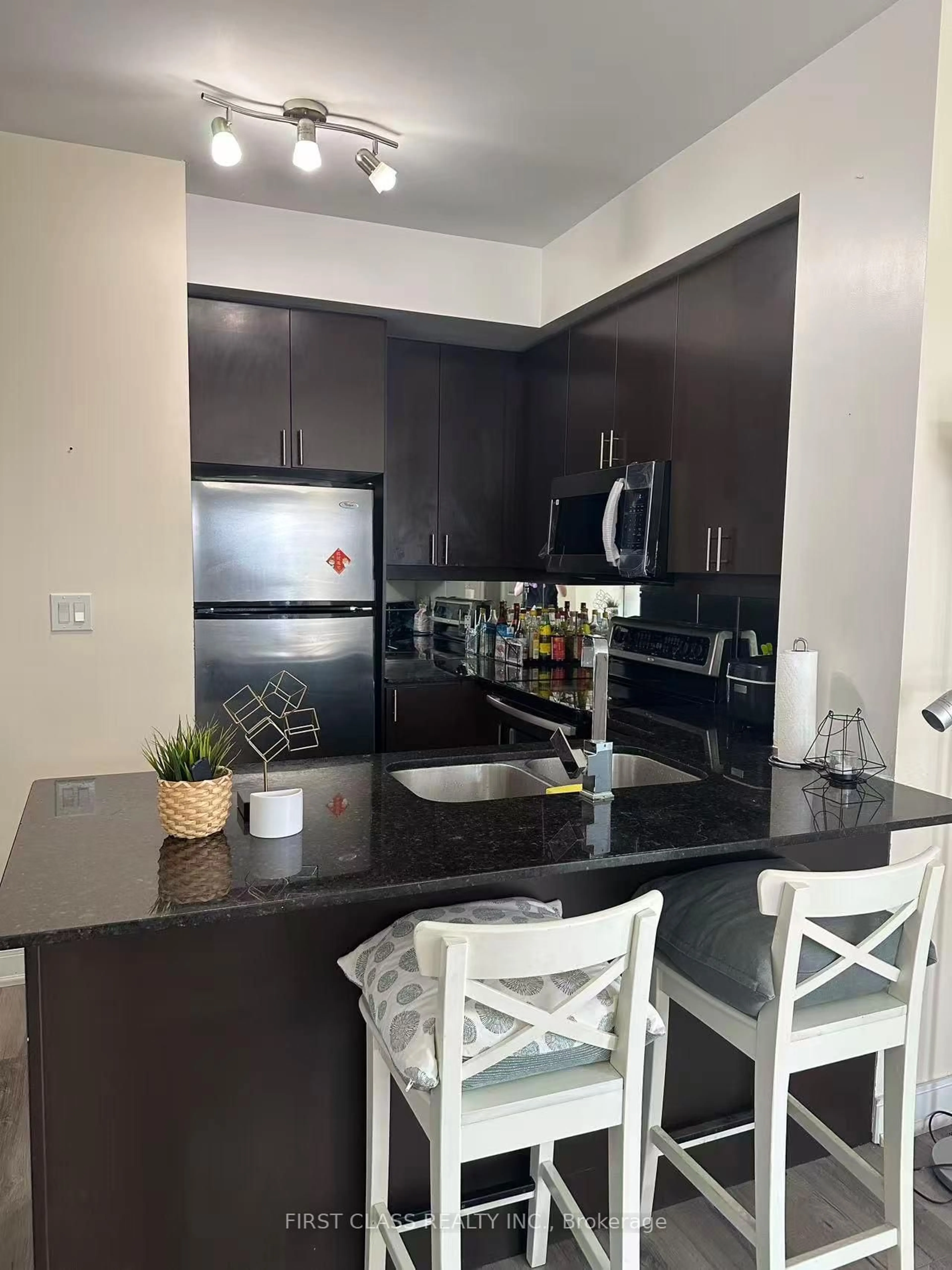Standard kitchen, unknown for 60 Absolute Ave #3104, Mississauga Ontario L4Z 0A9