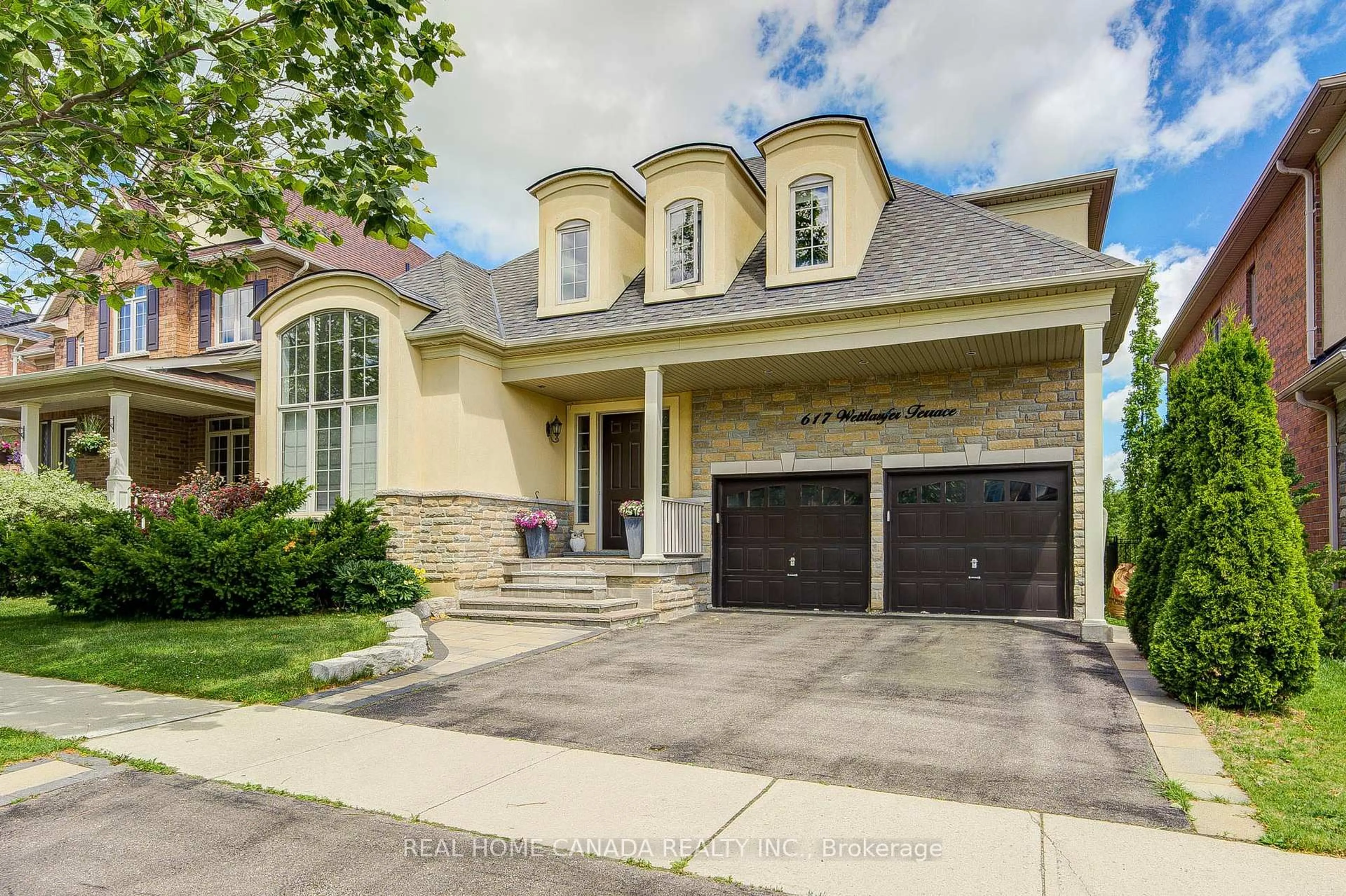 Home with brick exterior material, street for 617 Wettlaufer Terr, Milton Ontario L9T 8N1