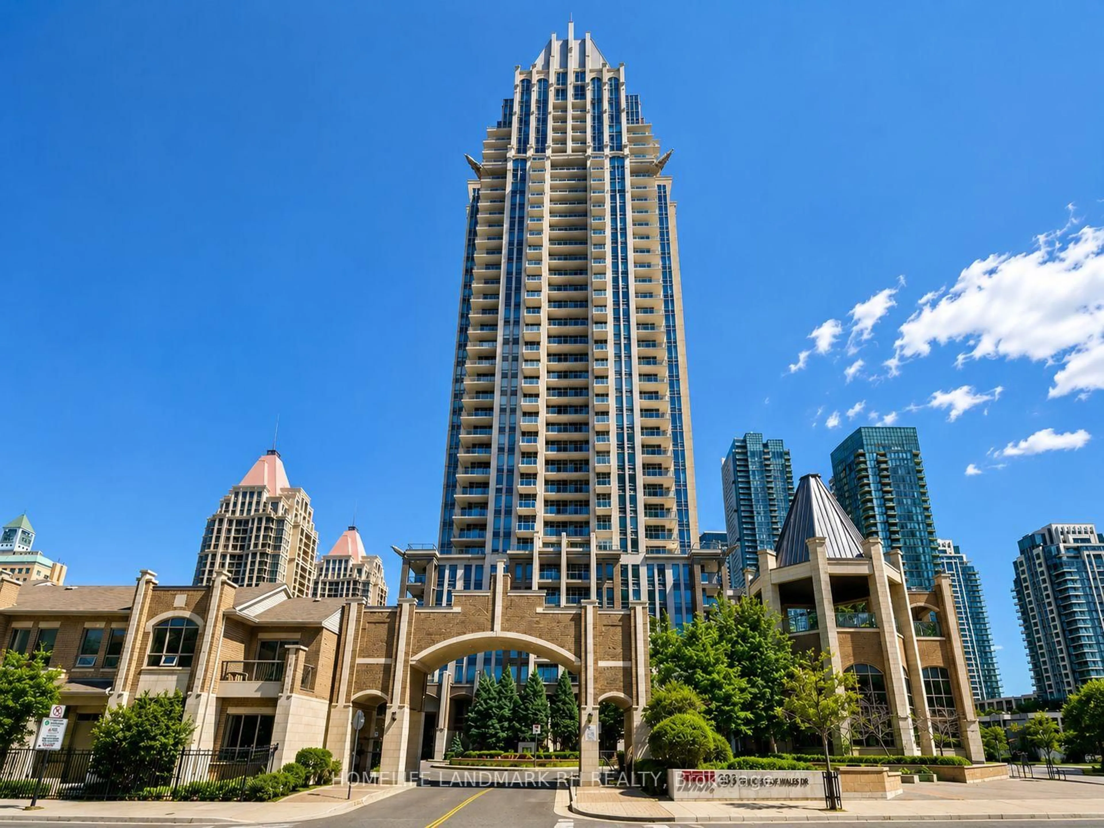 Indoor foyer for 388 Prince Of Wales Dr #3007, Mississauga Ontario L5B 0A1