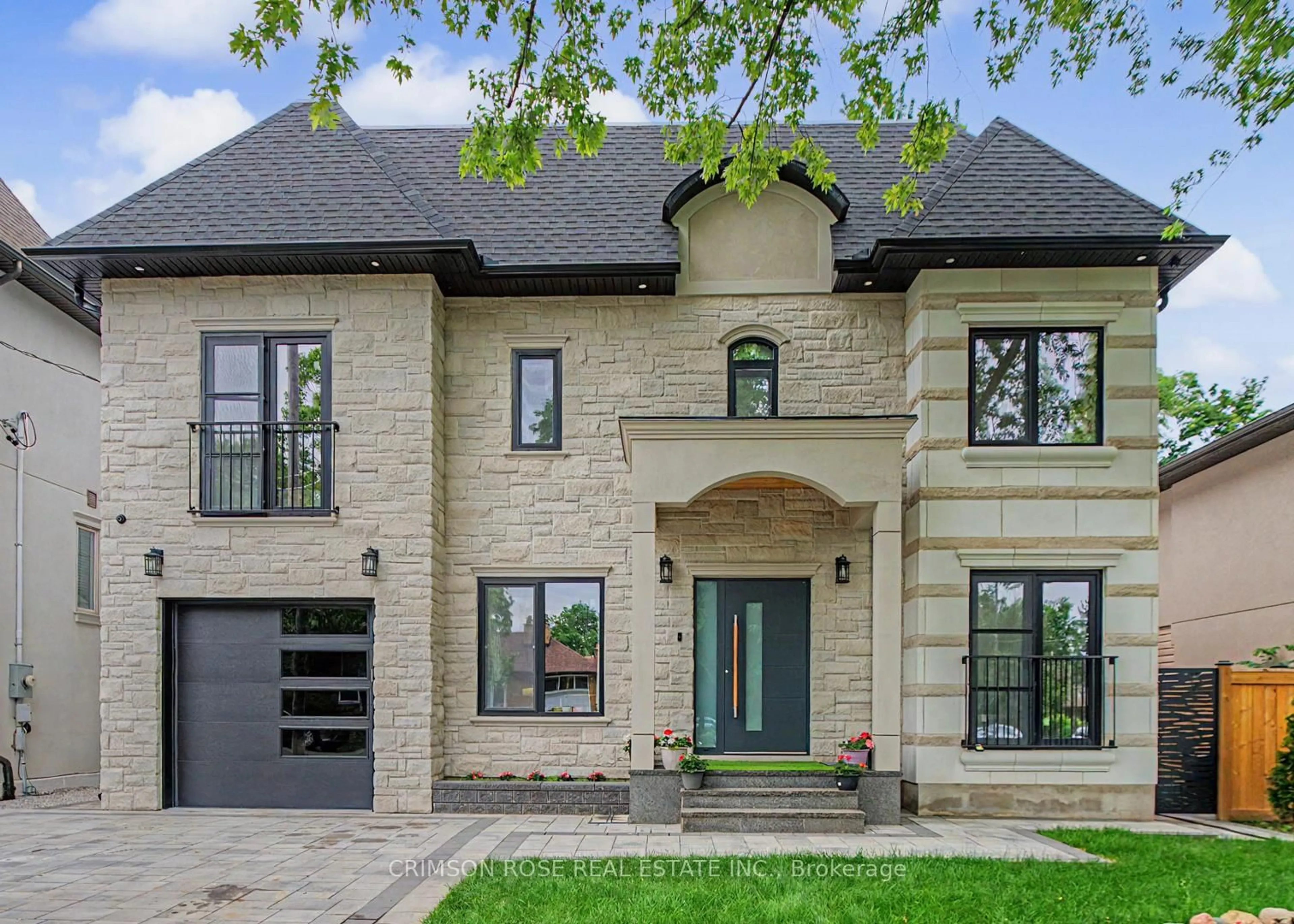 Home with brick exterior material, street for 61 Mulgrove Dr, Toronto Ontario M9C 2R4