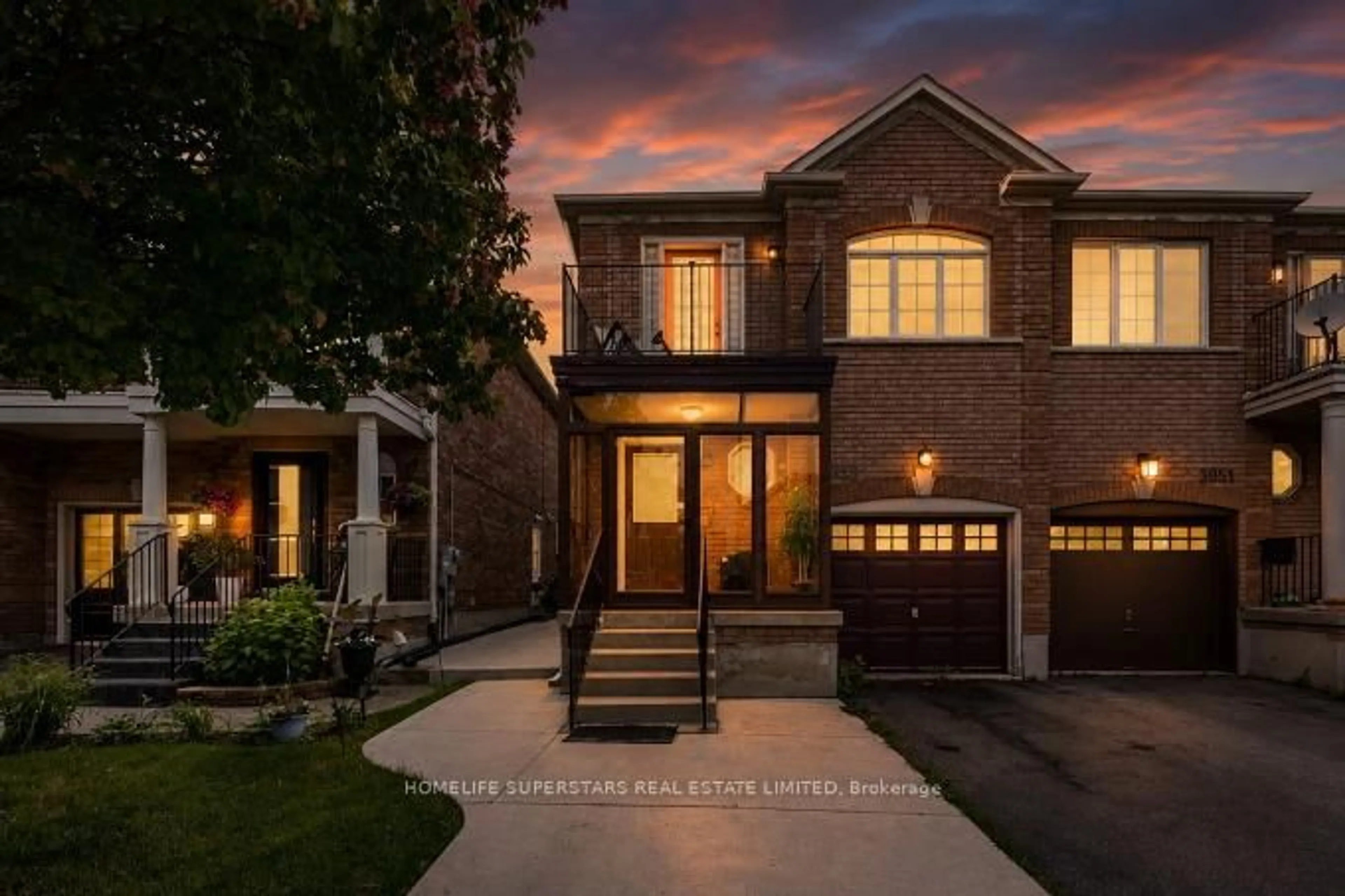 Home with brick exterior material, street for 3953 Manatee Way, Mississauga Ontario L5M 6P6