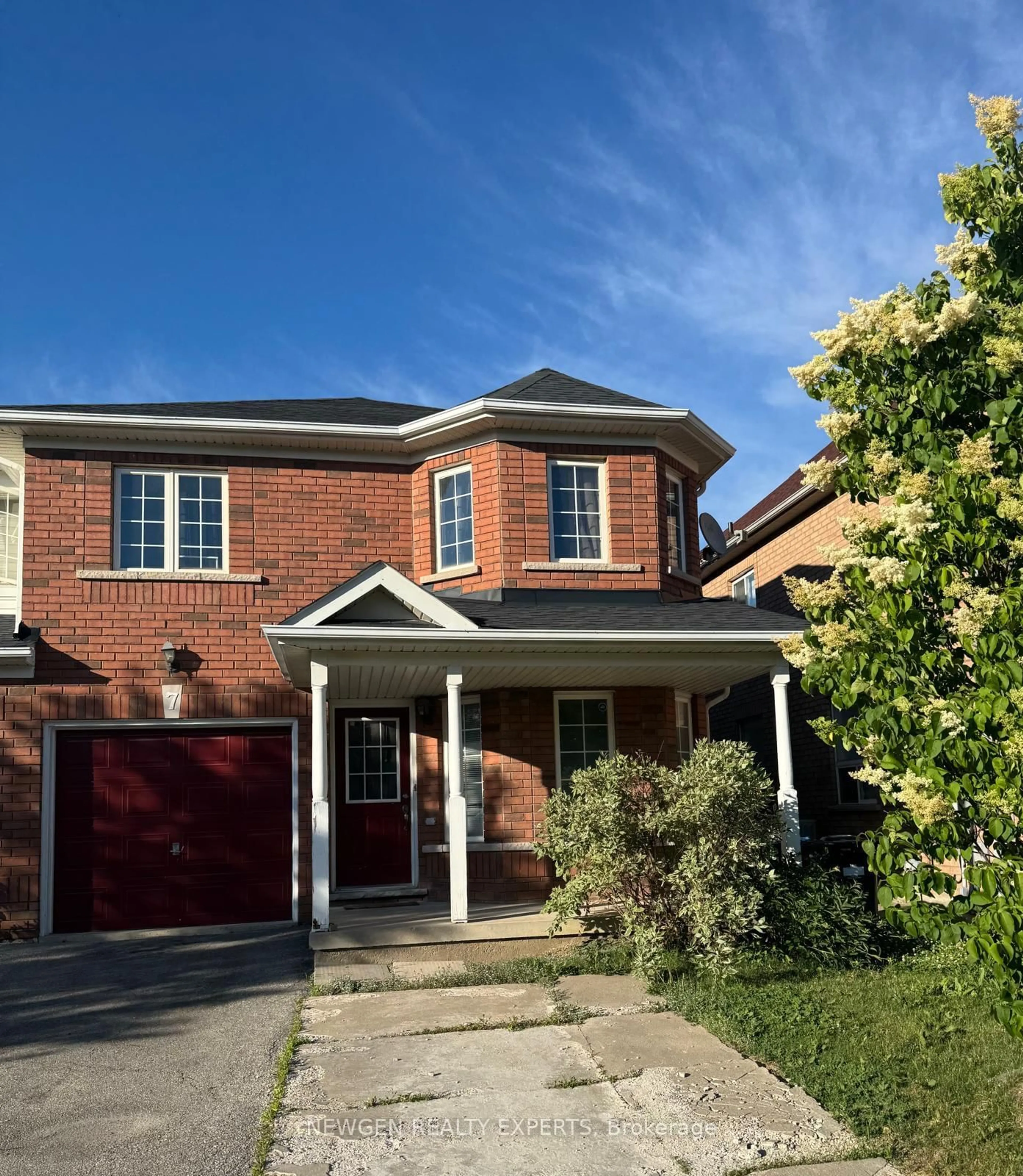 Home with brick exterior material, street for 7 FROSTBITE Lane, Brampton Ontario L6R 3L6