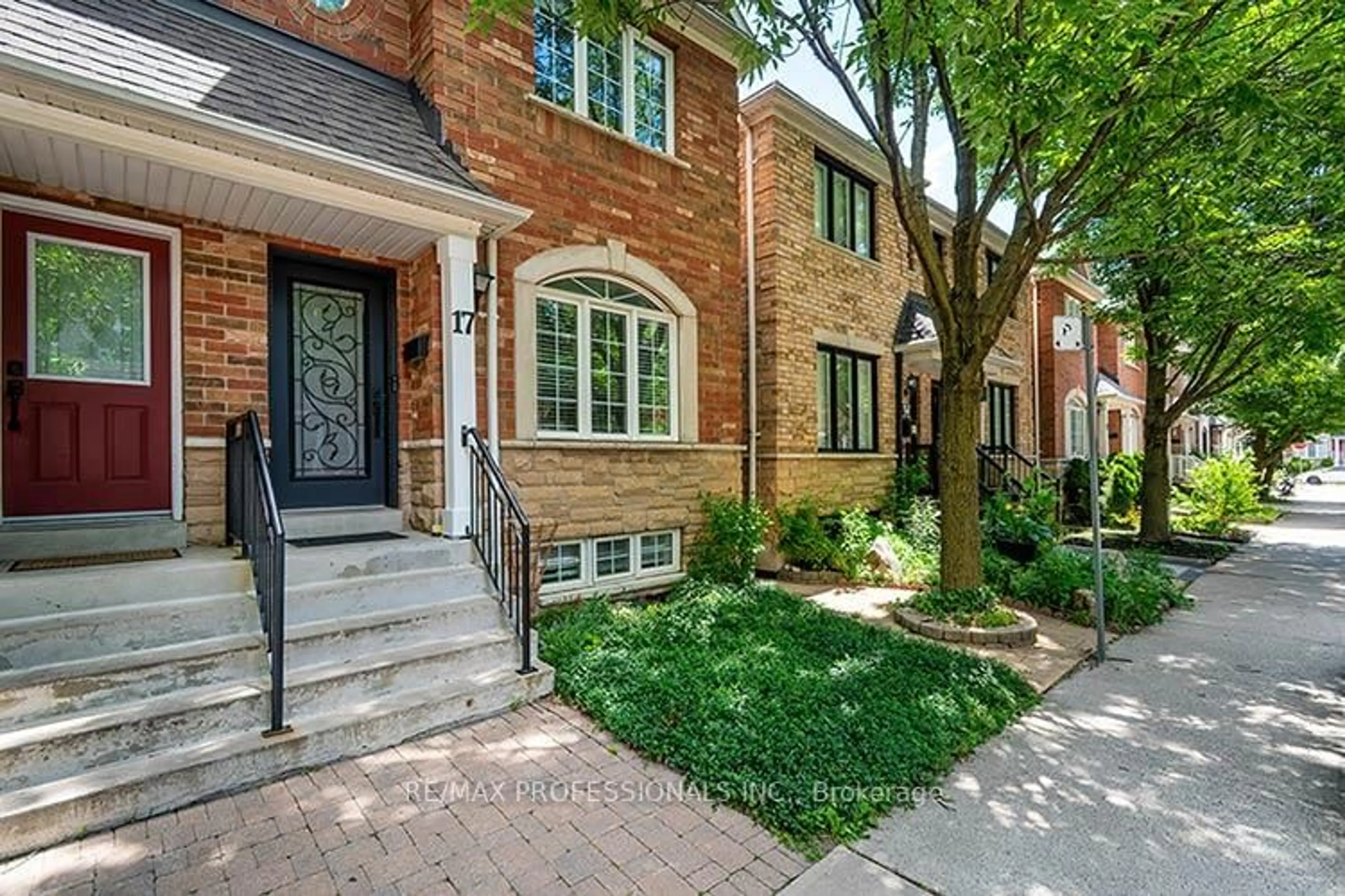 Home with brick exterior material, street for 17 Algarve Cres, Toronto Ontario M6N 5E7