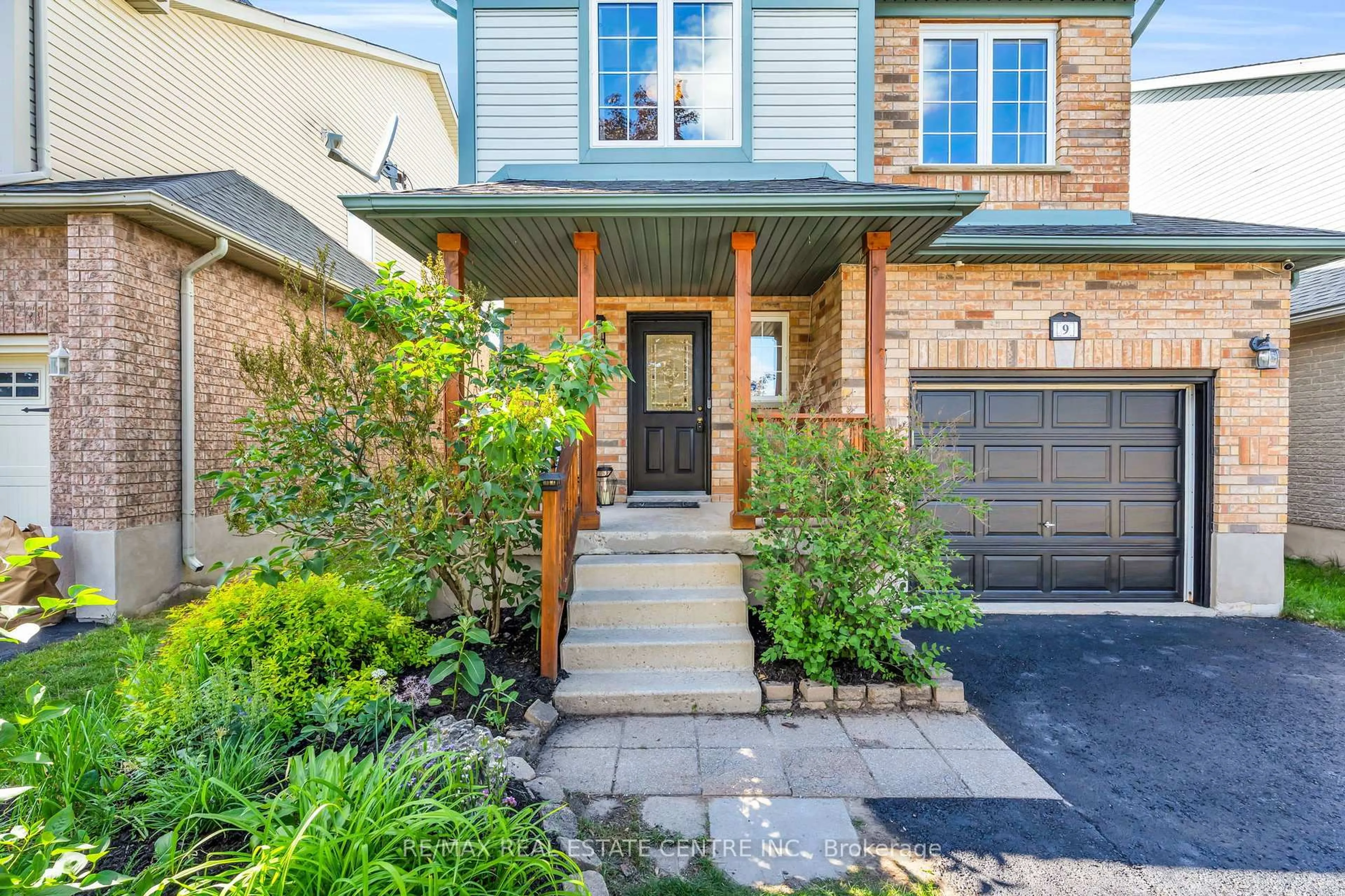 Home with brick exterior material, street for 9 Settlers Rd, Orangeville Ontario L9W 5E3