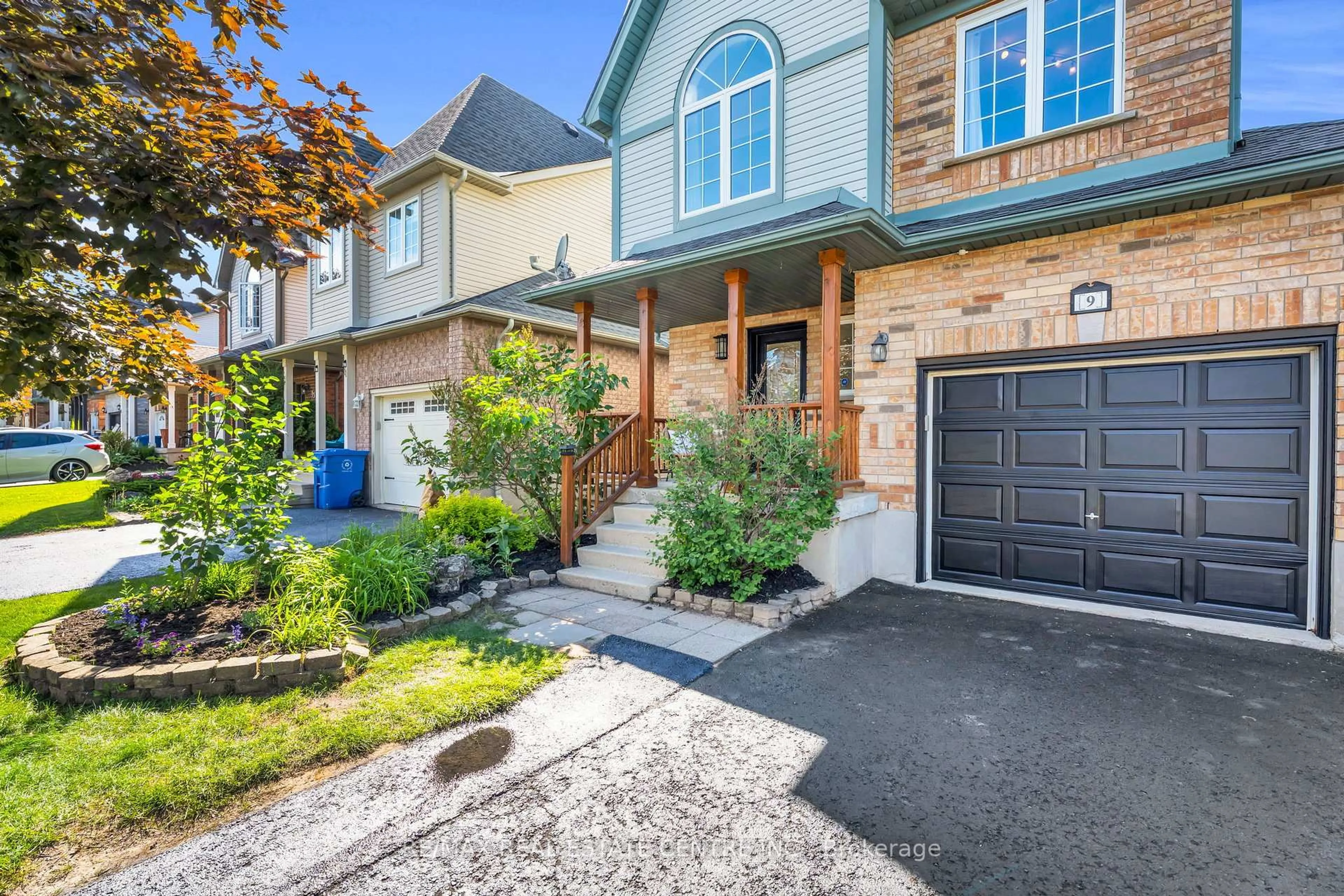 Home with brick exterior material, street for 9 Settlers Rd, Orangeville Ontario L9W 5E3