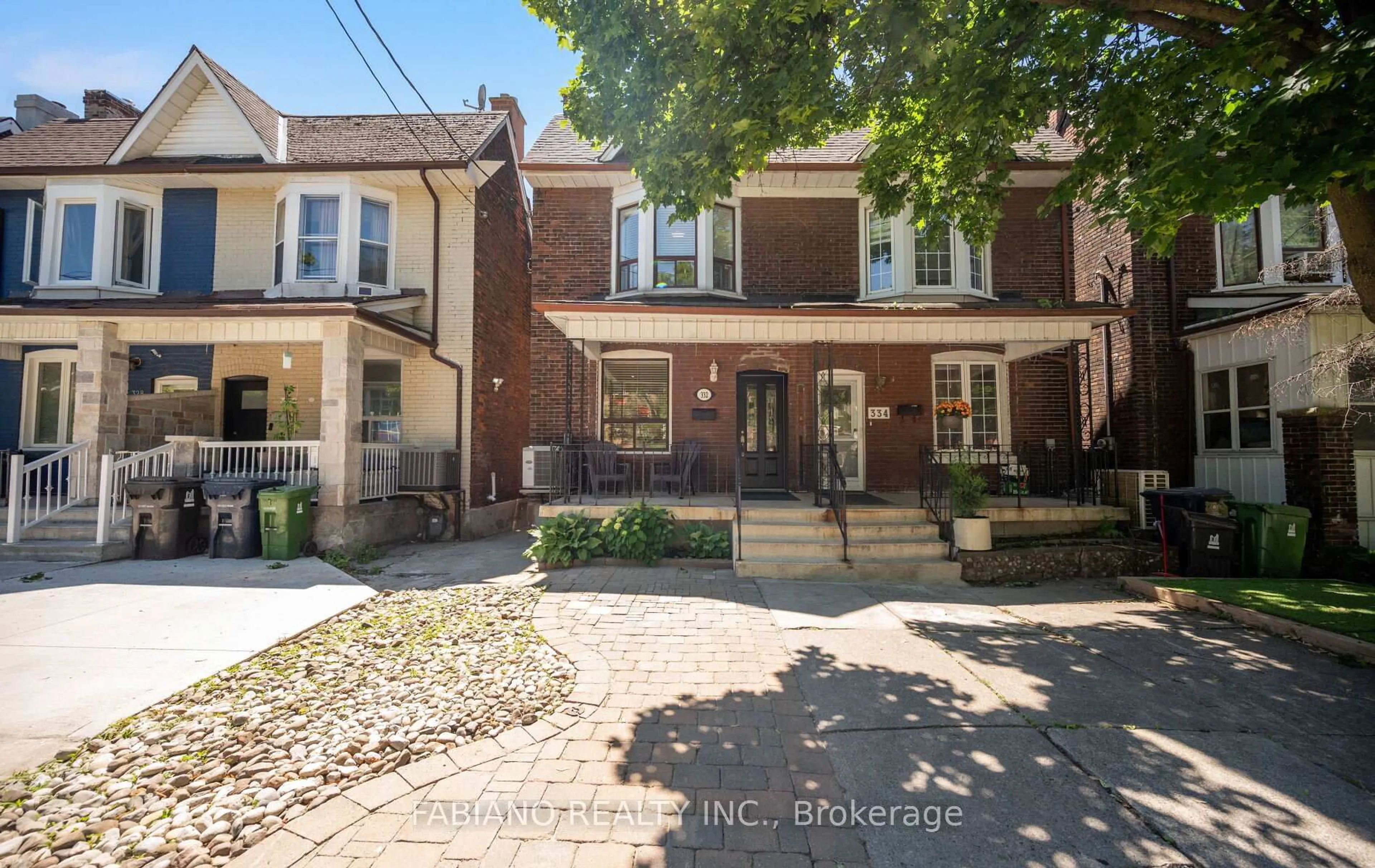 Home with brick exterior material, street for 332 Osler St, Toronto Ontario M6N 2Z5