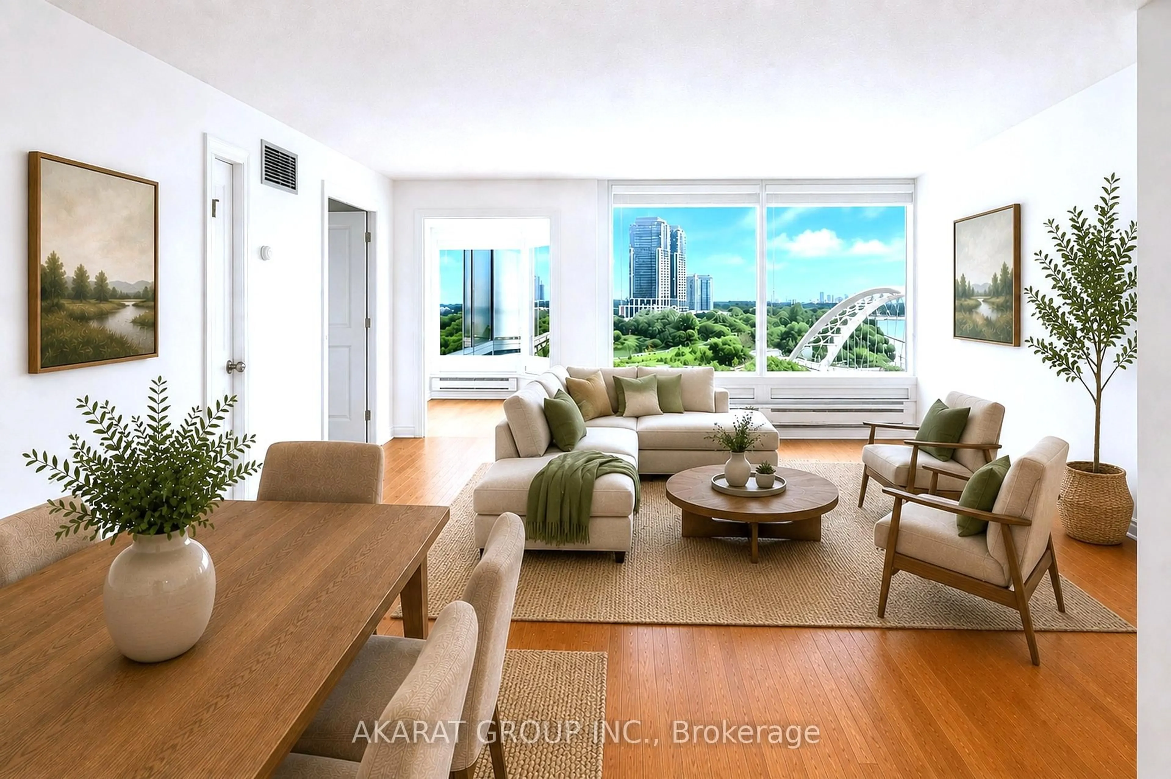 Living room with furniture, unknown for 1 Palace Pier Crt #602, Toronto Ontario M8V 3W9
