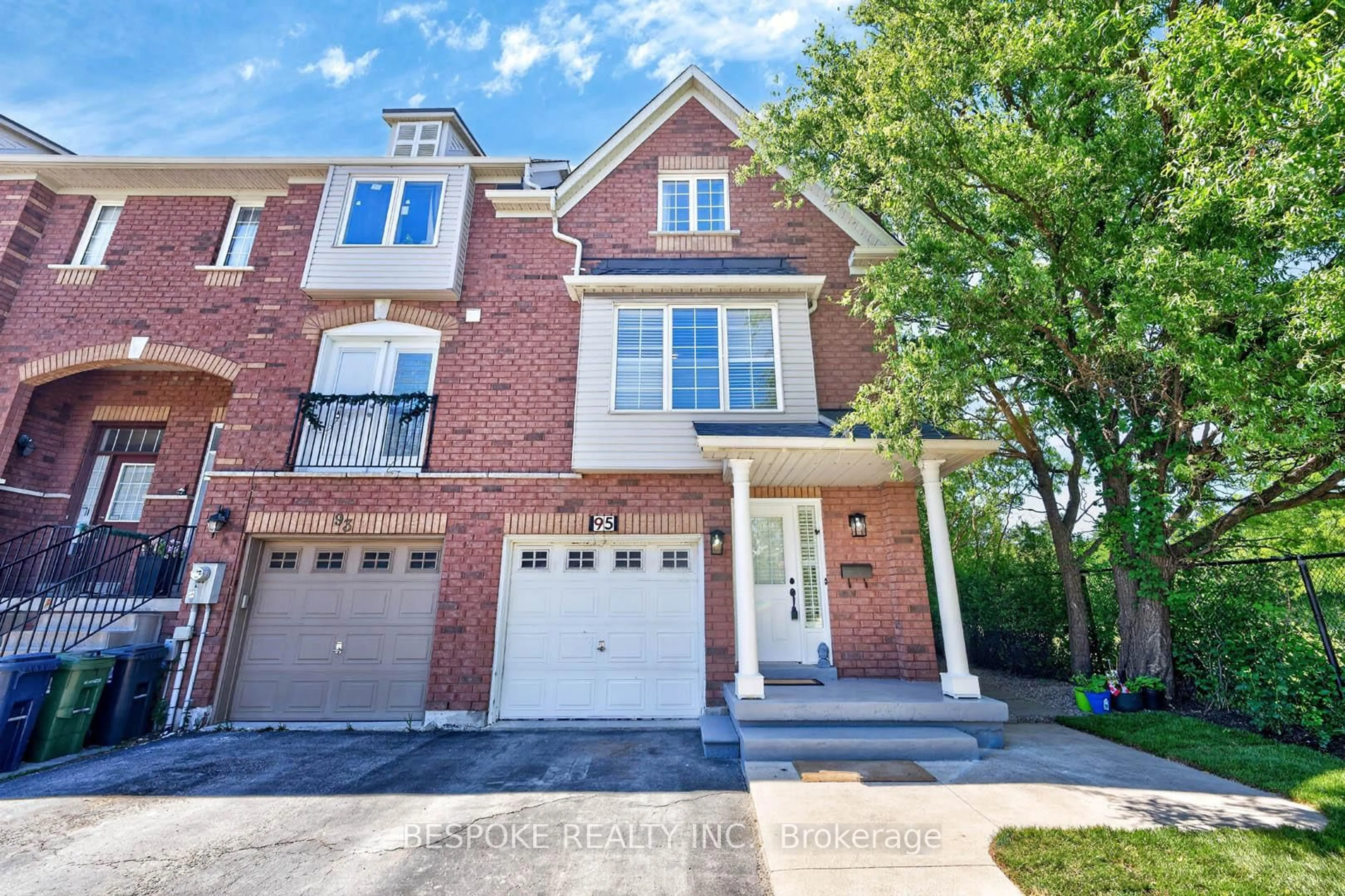 Home with brick exterior material, street for 95 West Oak Cres, Toronto Ontario M9N 3Z7