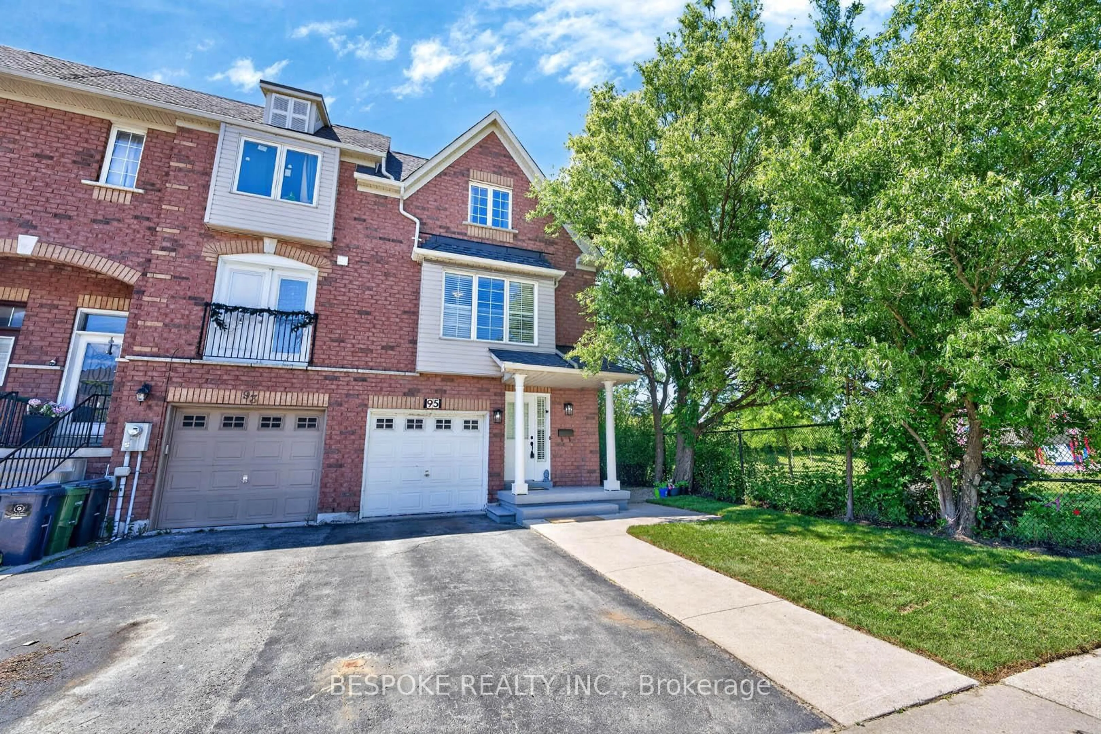 Home with brick exterior material, street for 95 West Oak Cres, Toronto Ontario M9N 3Z7