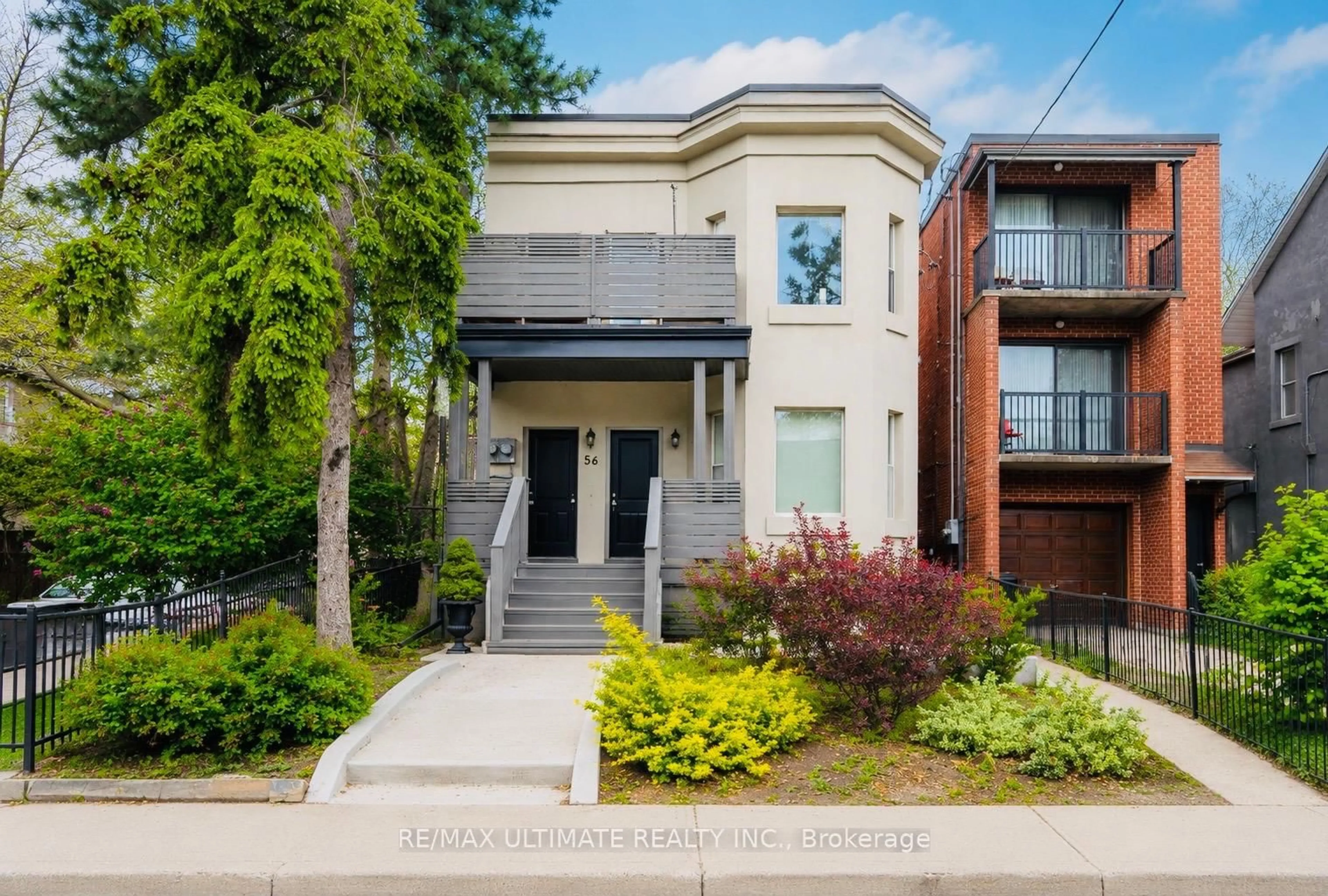 Home with brick exterior material, street for 56 WRIGHT Ave, Toronto Ontario M6R 1K8